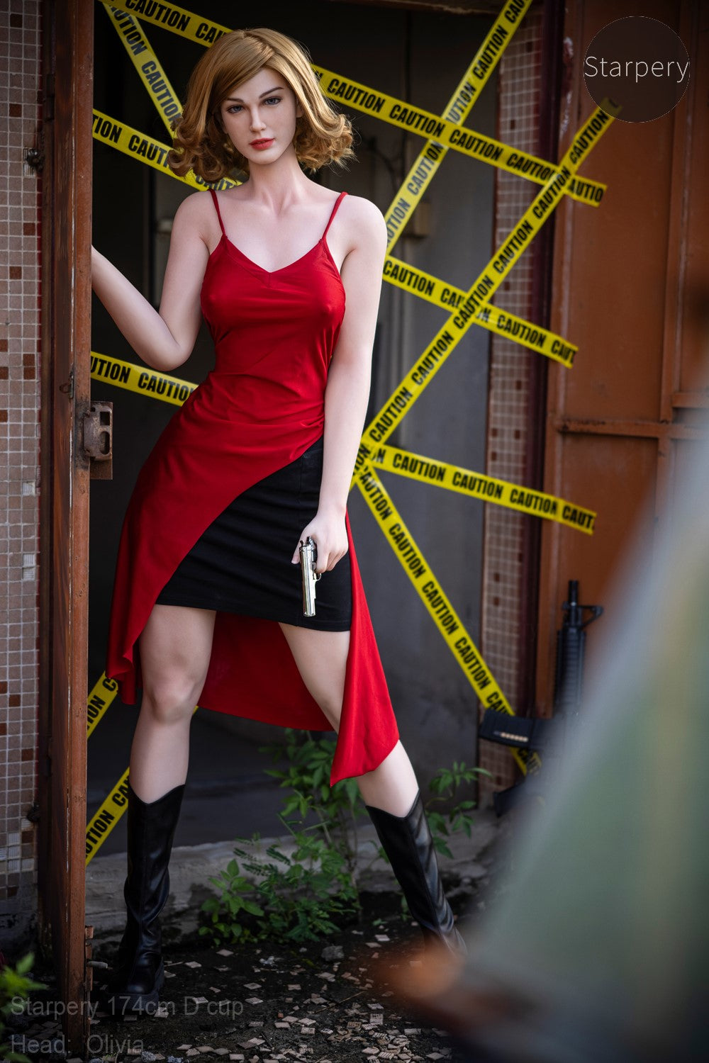 Olivia poupée sexuelle (Starpery 174 cm bonnet D TPE+Silicone)