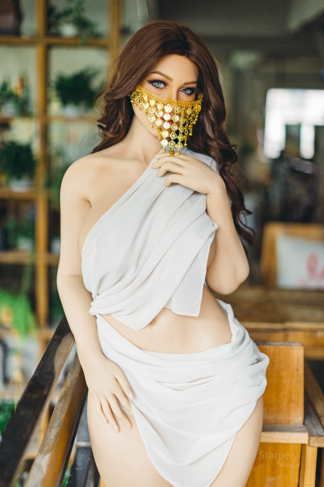 Adèle poupée sexuelle (Starpery Bonnet G 165 cm TPE+Silicone)