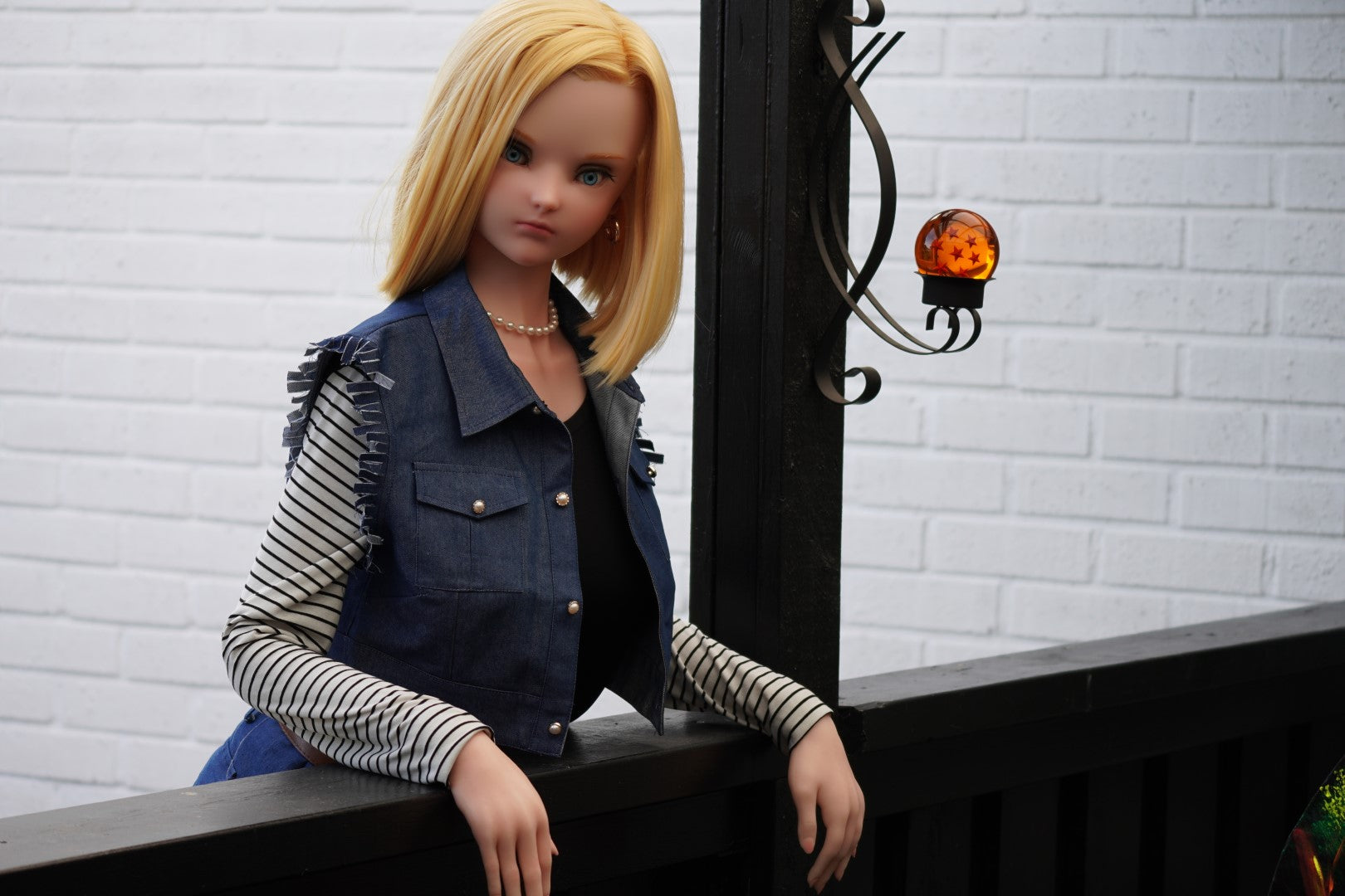 Lazuli Android 18 poupée sexuelle (Irokebijin Silicone F-Cup de 147 cm)