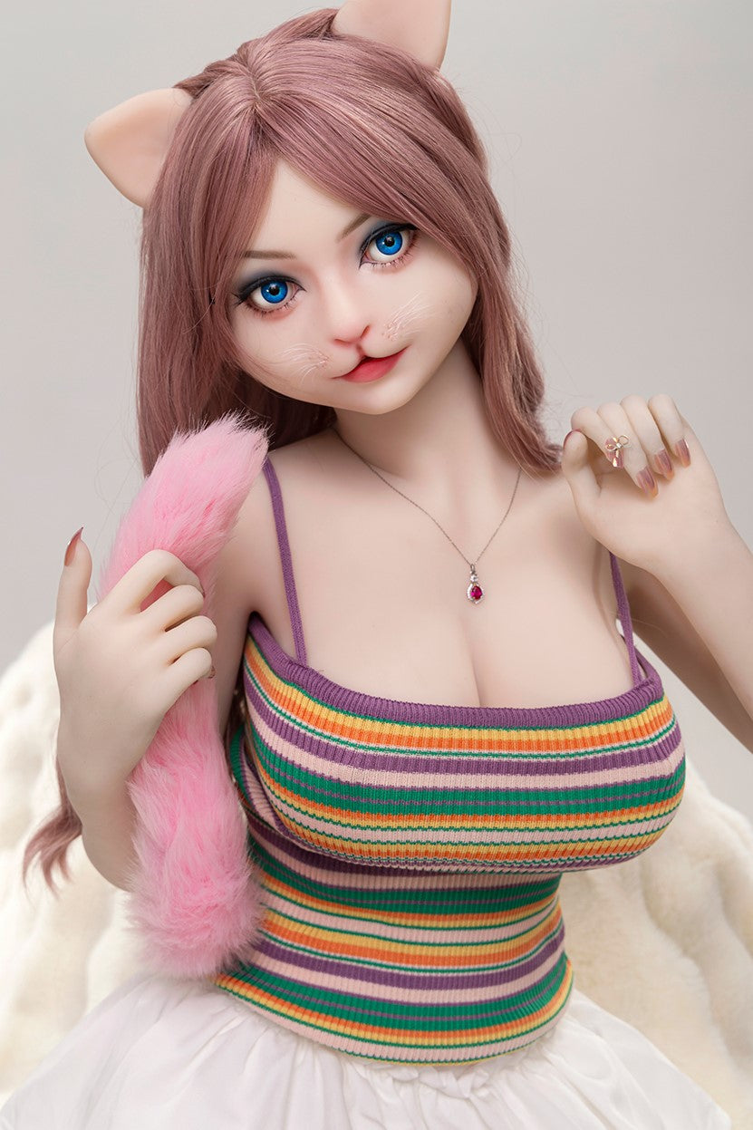 Myriam poupée sexuelle (Dolls Castle 156 cm (E-Cup #A12 TPE+Silicone)
