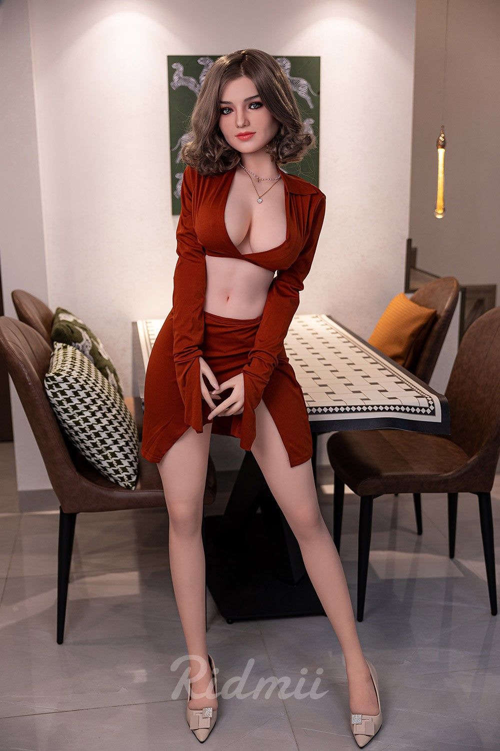 Krista poupée sexuelle (Ridmii Doll 163 cm bonnet D TPE+Silicone)
