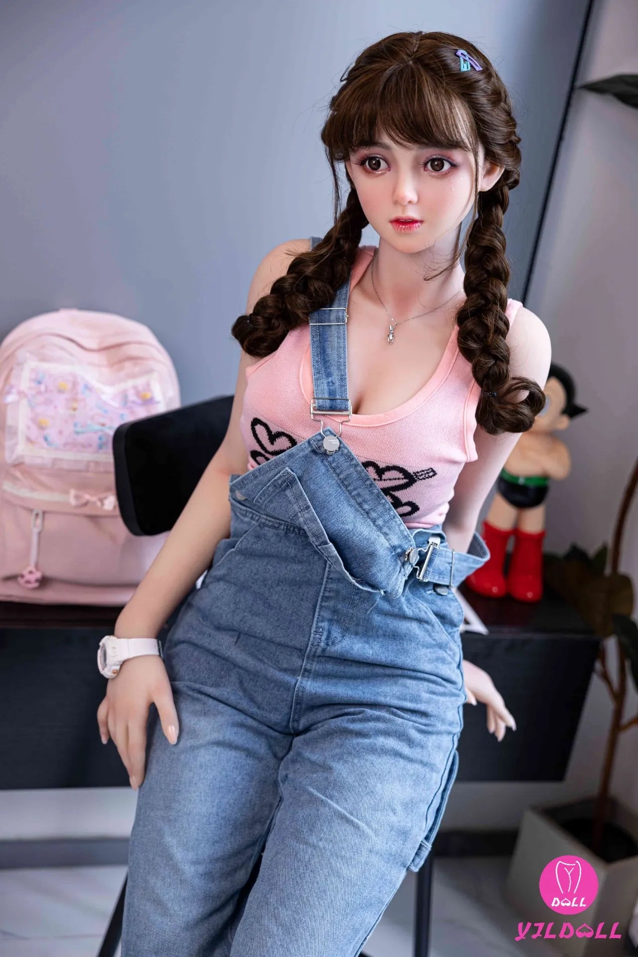 Laney poupée sexuelle (YJL Doll Bonnet D 148 cm #381 TPE+Silicone)