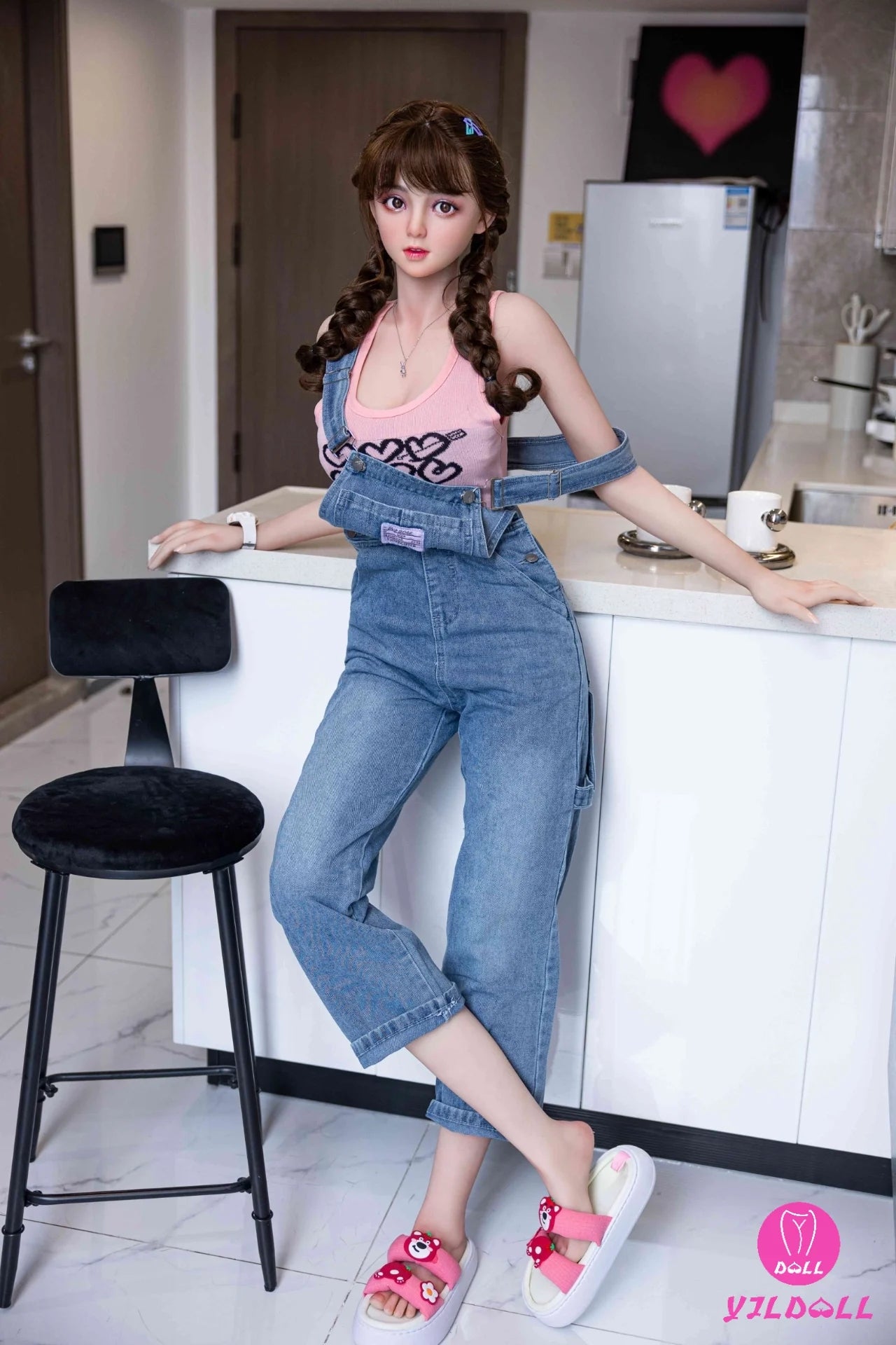 Laney poupée sexuelle (YJL Doll 148cm D-Cup # 381 TPE + Silicone)