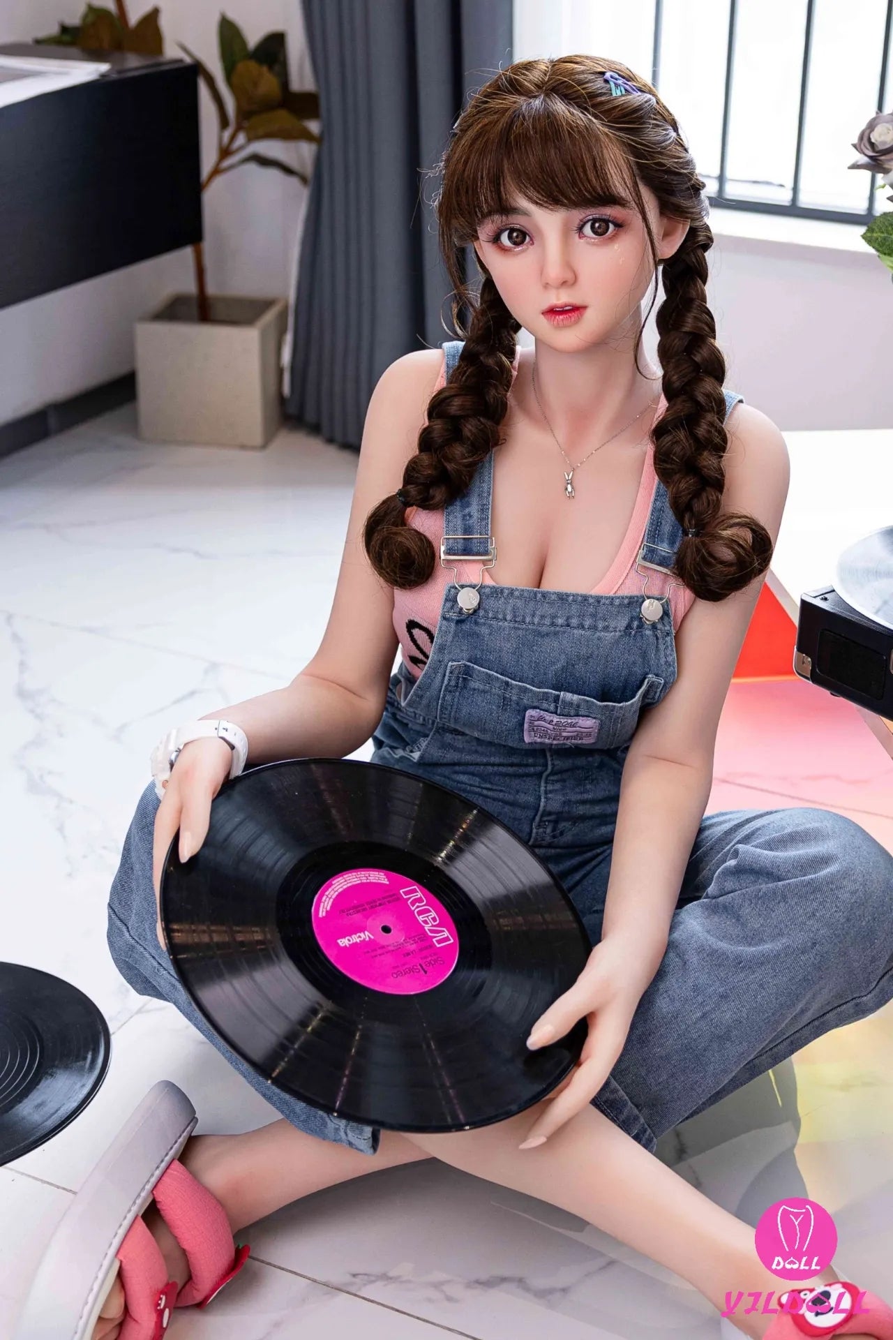 Laney poupée sexuelle (YJL Doll Bonnet D 148 cm #381 TPE+Silicone)