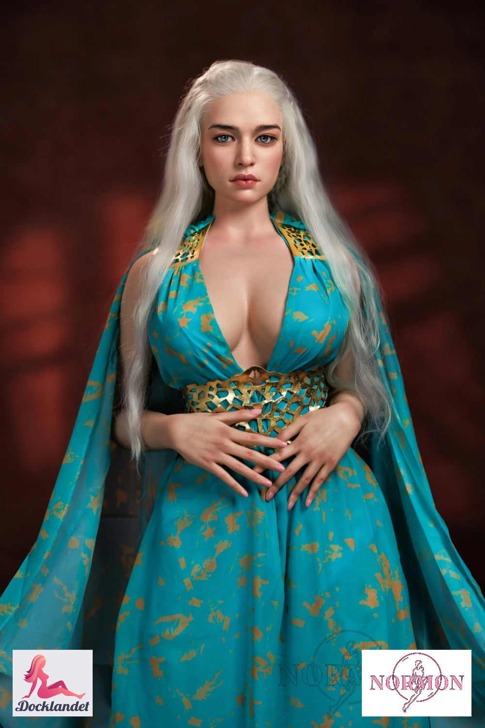 Daenerys poupée sexuelle (Normon Doll Bonnet F 163 cm NM015 TPE+Silicone)