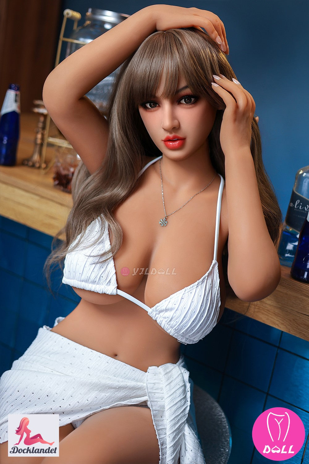 Caroline poupée sexuelle (YJL Doll 158cm G-Cup # 814 TPE) (Copie)