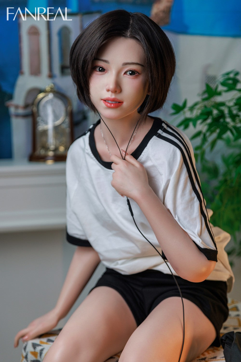 Molly poupée sexuelle (FanReal Doll 153 cm bonnet B en silicone)