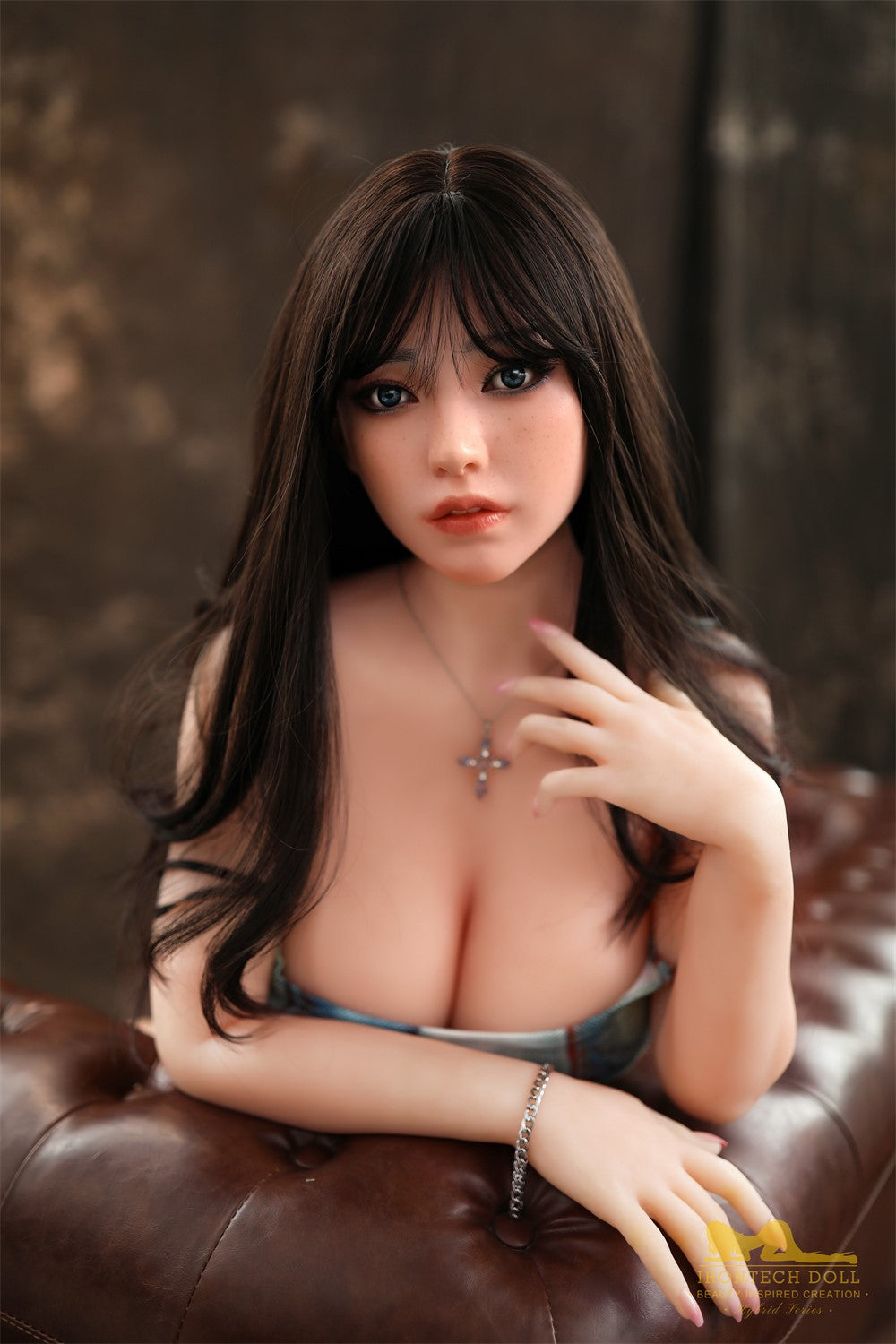 Odette poupée sexuelle (Irontech Doll 161 cm (E-Kupa S40 TPE+Silicone)