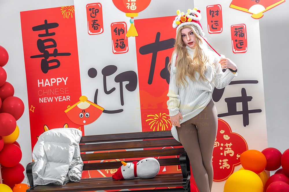 Viviane poupée sexuelle (Irontech Doll 163 cm (B-Cup S31 Silicone)