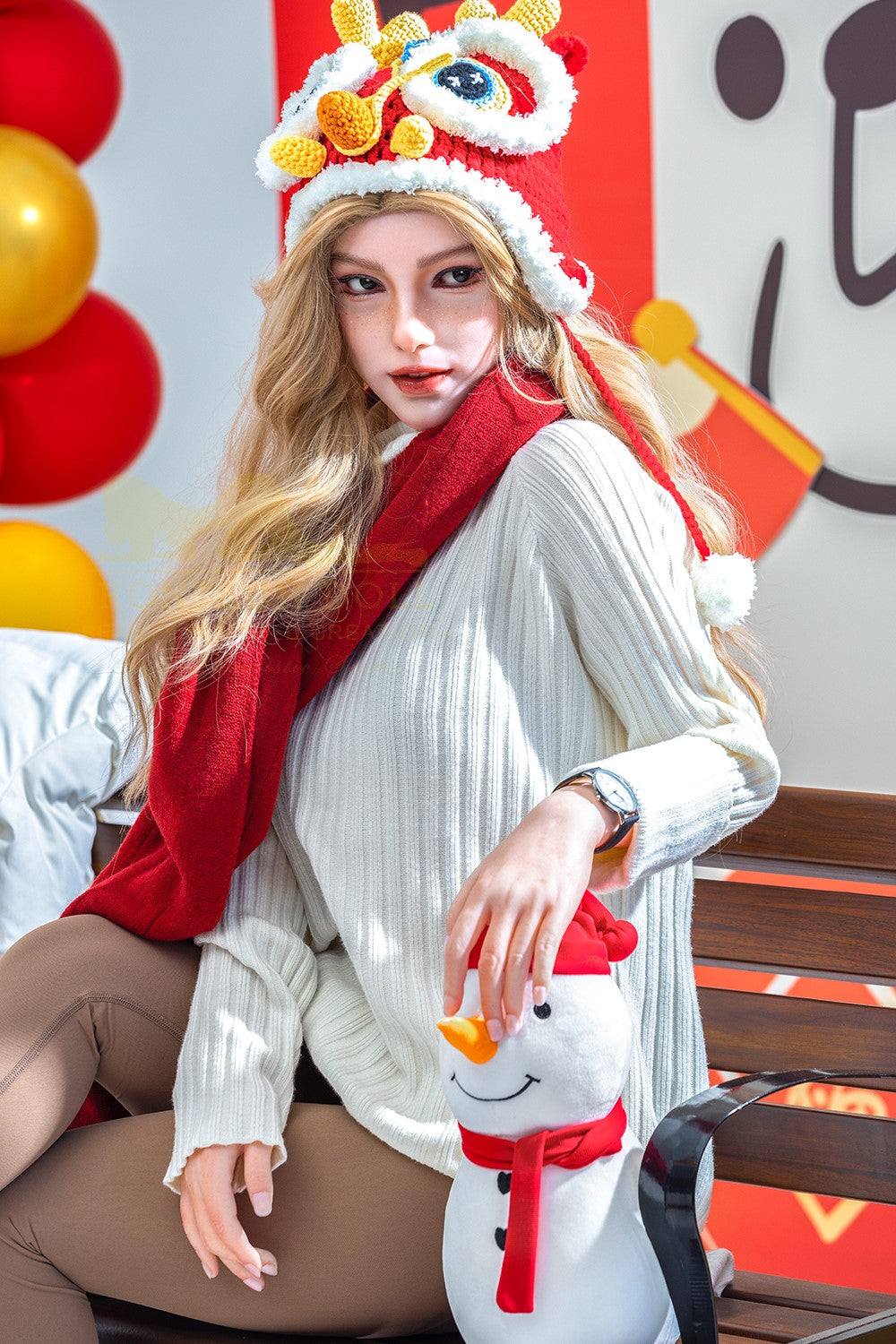 Viviane poupée sexuelle (Irontech Doll 163 cm (B-Cup S31 Silicone)