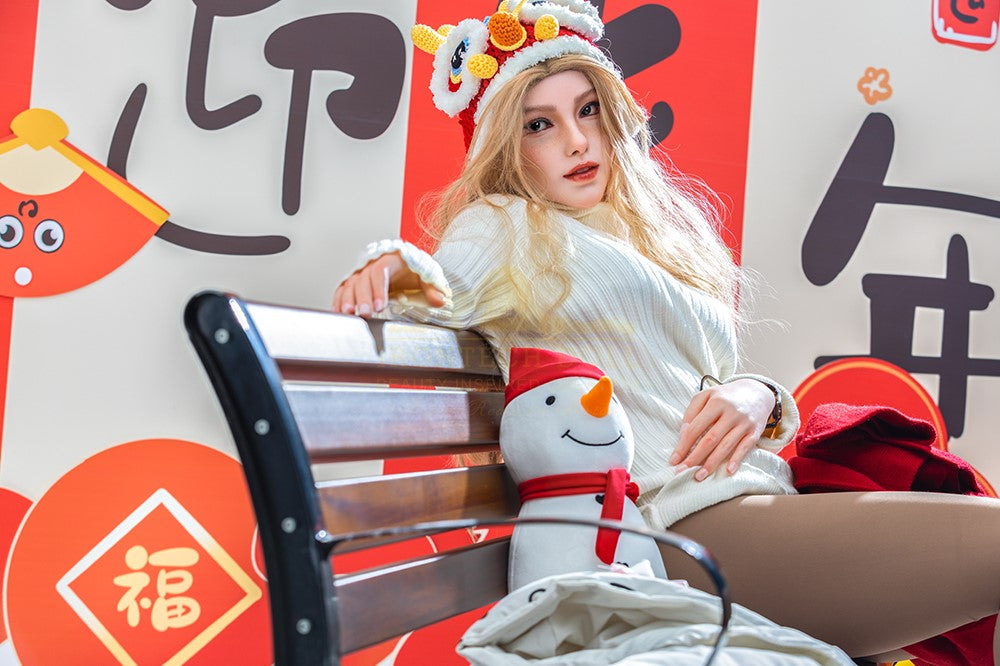 Viviane poupée sexuelle (Irontech Doll 163 cm (B-Cup S31 Silicone)