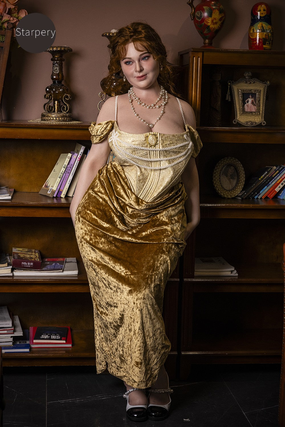 Ivoire poupée sexuelle (Starpery 161 cm H-cup TPE+Silicone)