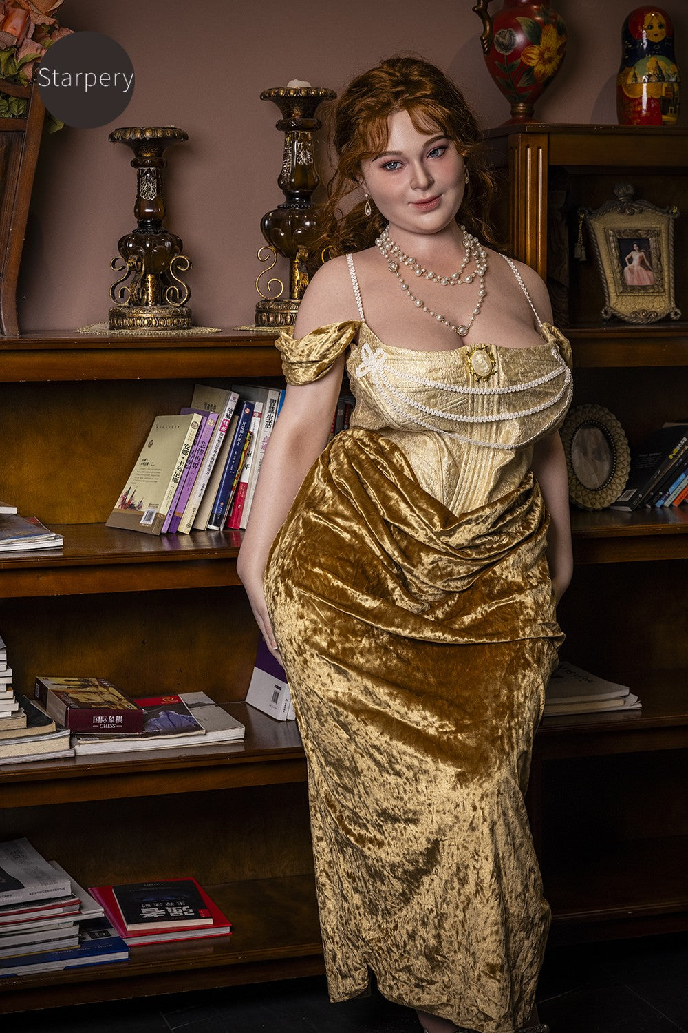 Ivoire poupée sexuelle (Starpery 161 cm H-cup TPE+Silicone)