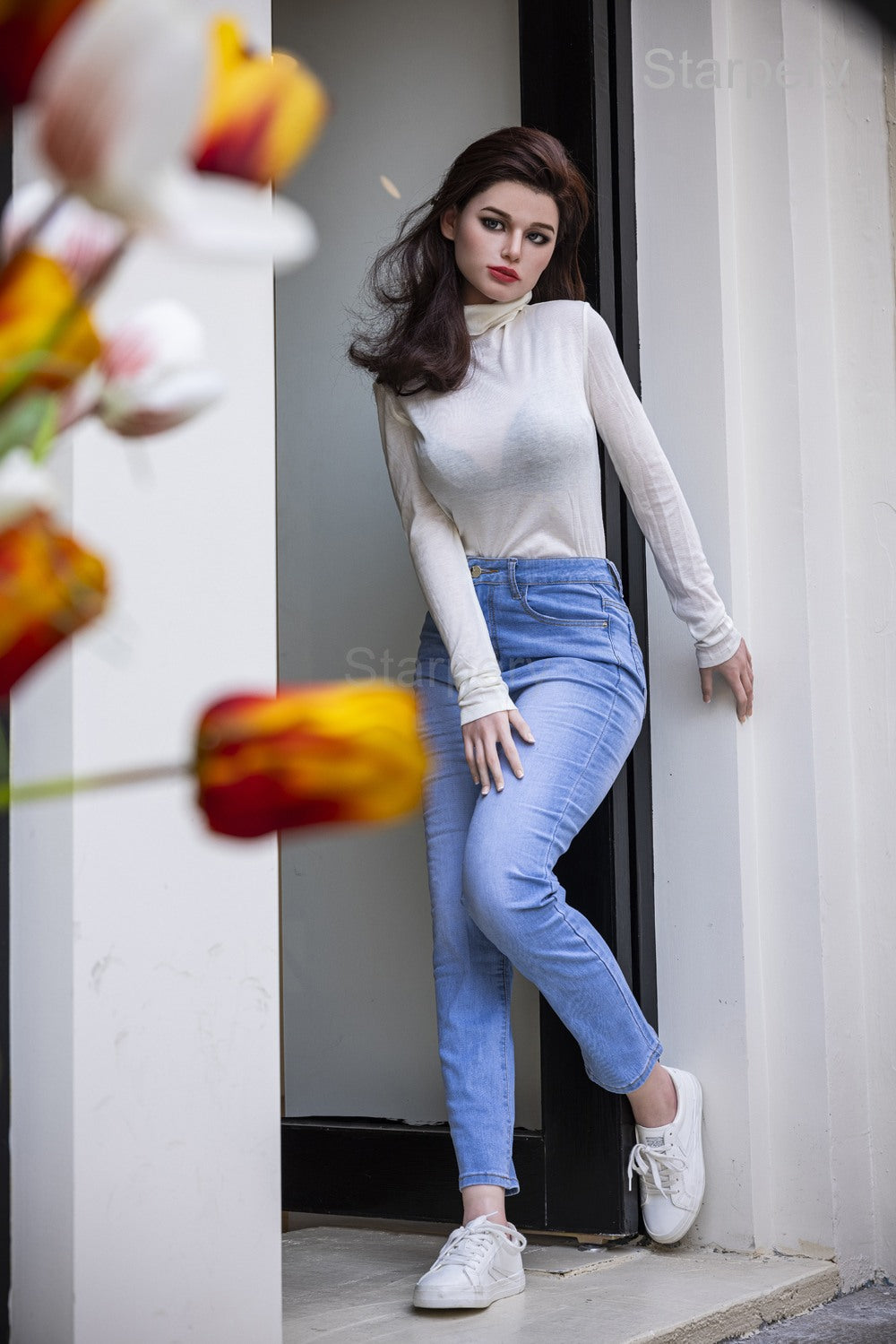 Christine poupée sexuelle (Starpery 171 cm bonnet D TPE+Silicone)