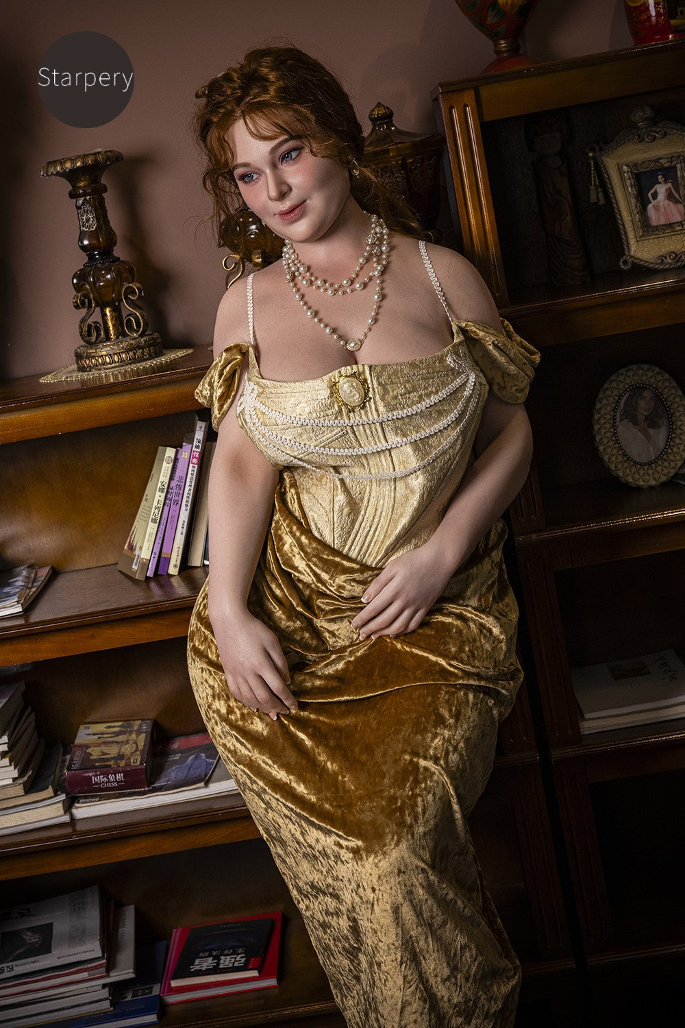 Ivoire poupée sexuelle (Starpery 161 cm H-cup TPE+Silicone)