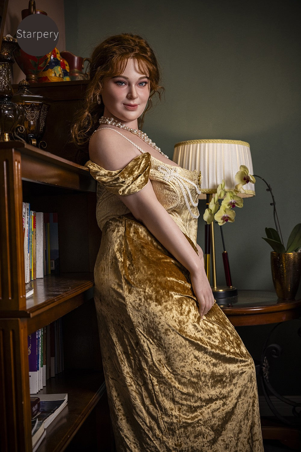 Ivoire poupée sexuelle (Starpery 161 cm H-cup TPE+Silicone)