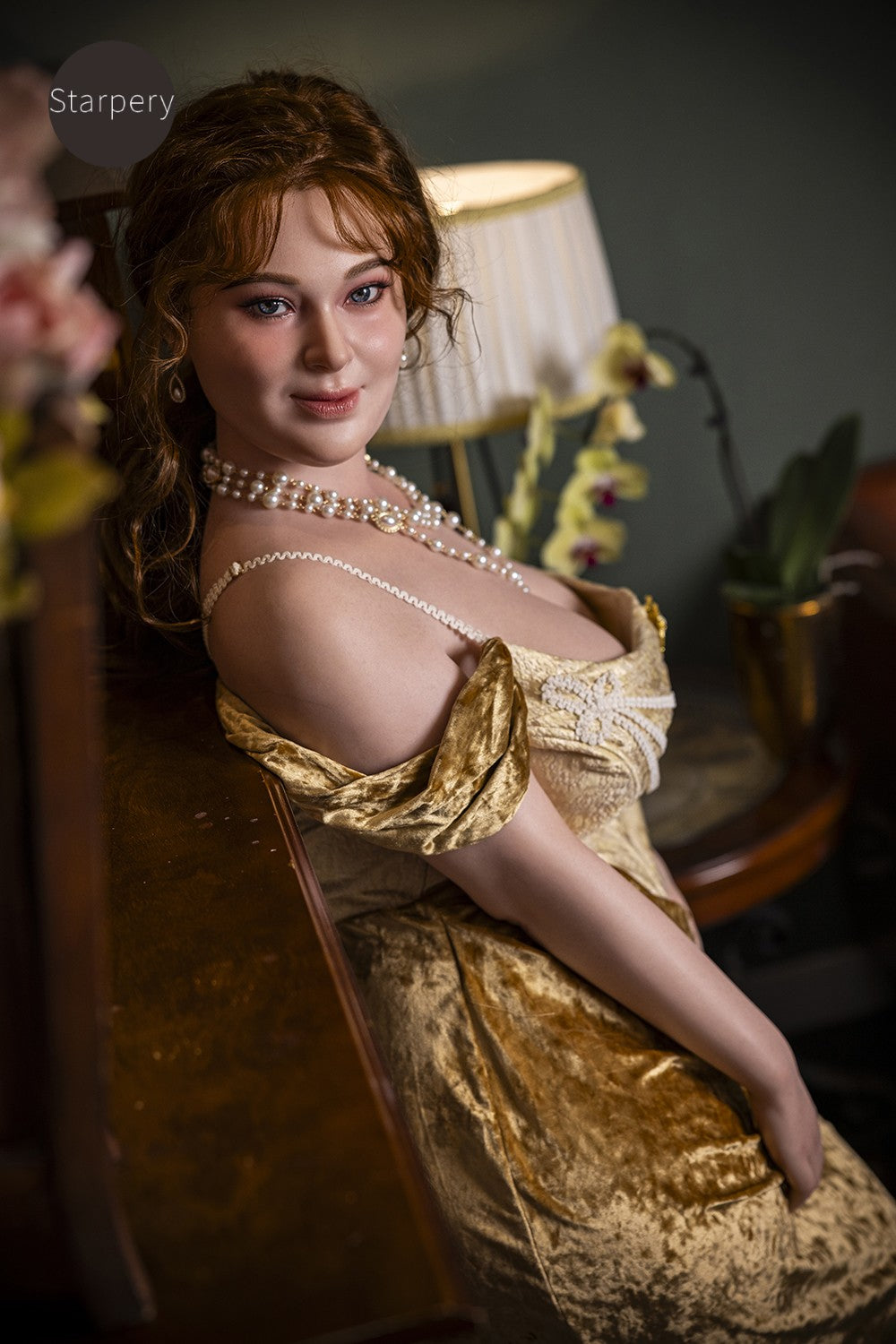 Ivoire poupée sexuelle (Starpery 161 cm H-cup TPE+Silicone)