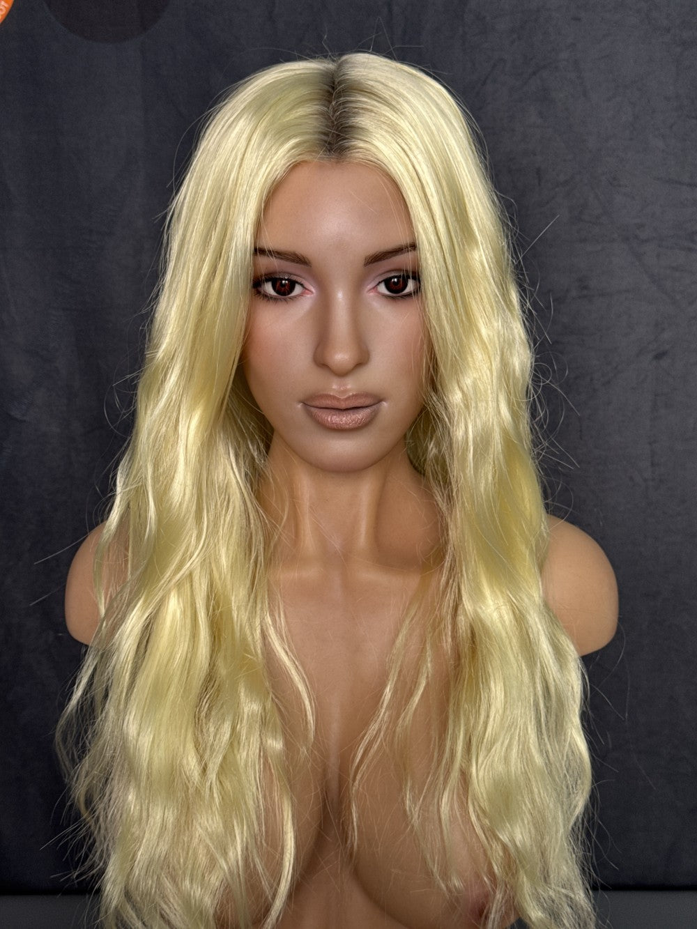 Torse d'Adele poupée sexuelle (Starpery 85 cm en silicone G-t-tup)