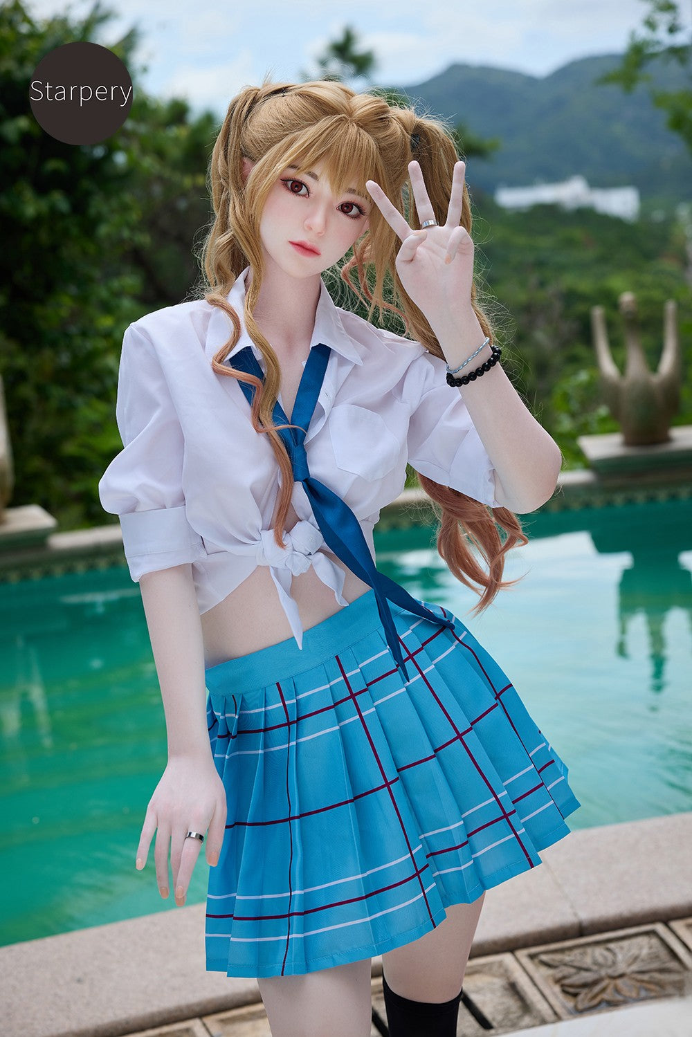 Asuka poupée sexuelle (Starpery 163 cm C-Cup TPE + Silicone)