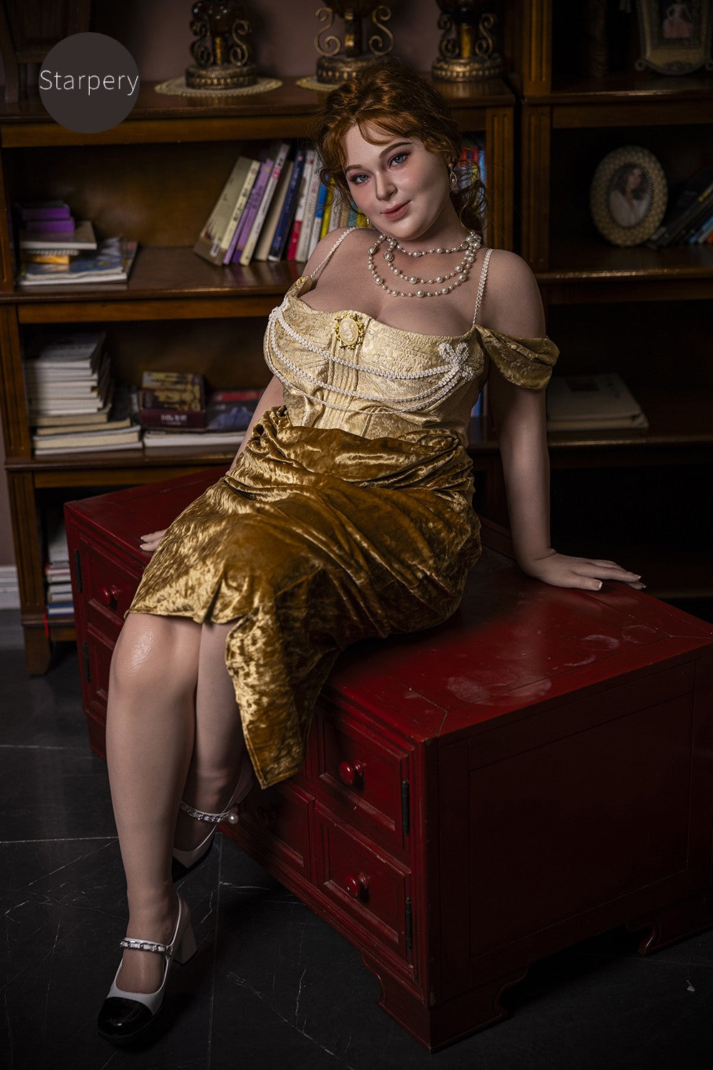 Ivoire poupée sexuelle (Starpery 161 cm H-cup TPE+Silicone)