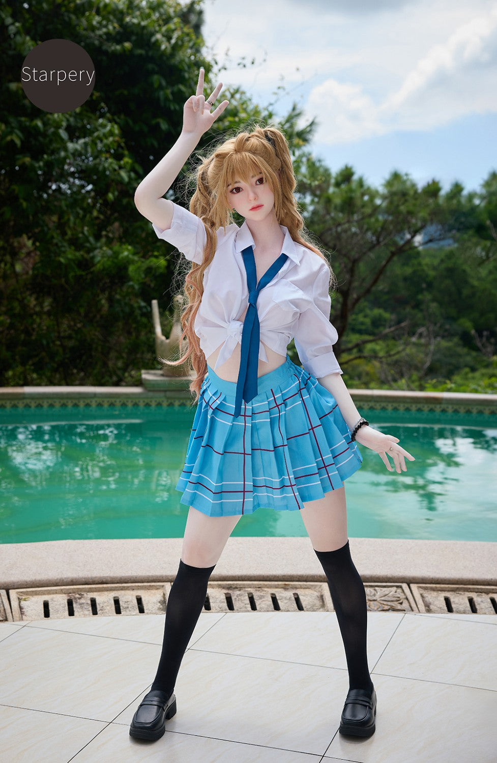 Asuka poupée sexuelle (Starpery 163 cm C-Cup TPE + Silicone)