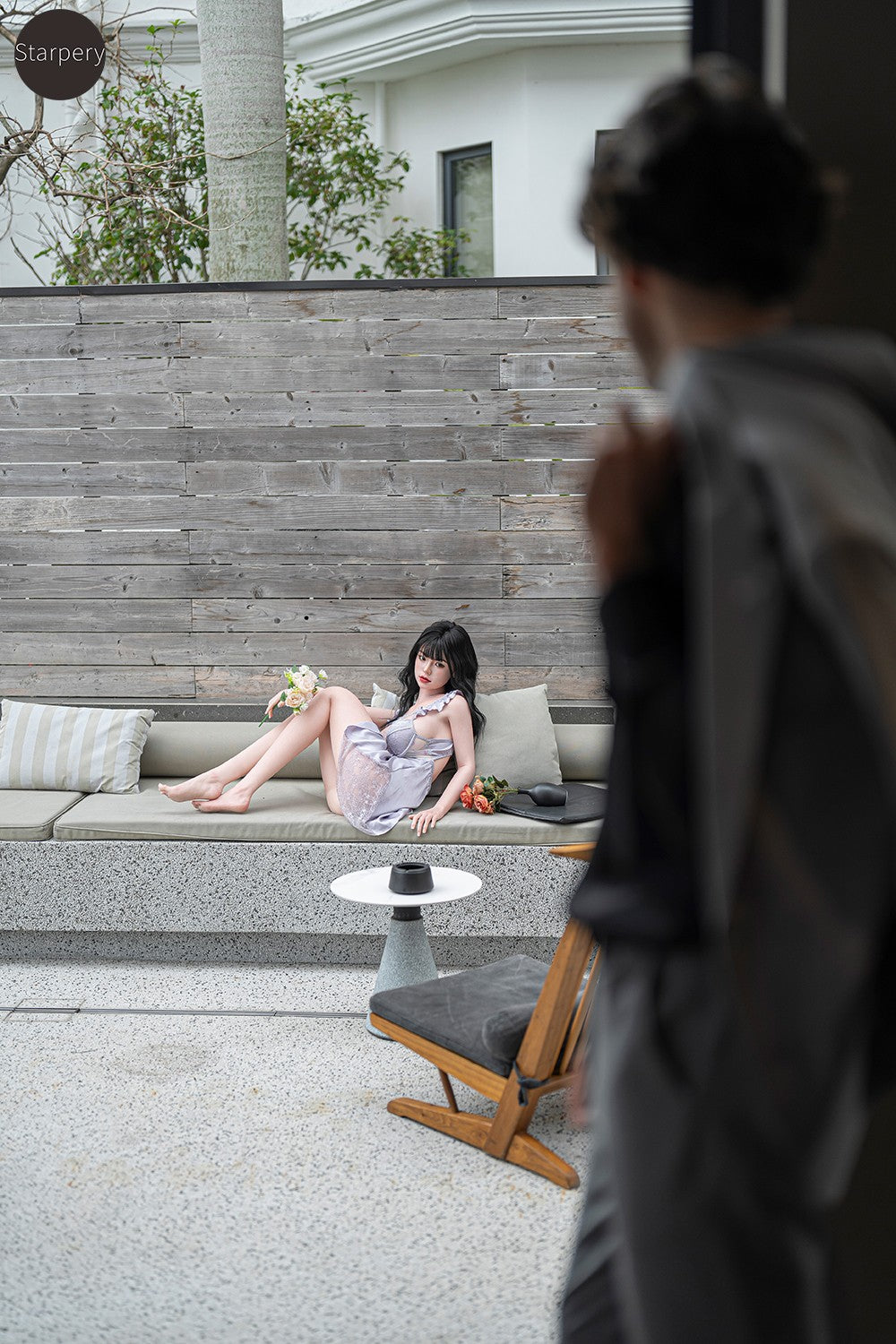 Barbara poupée sexuelle (Starpery 171 cm bonnet D TPE+Silicone)