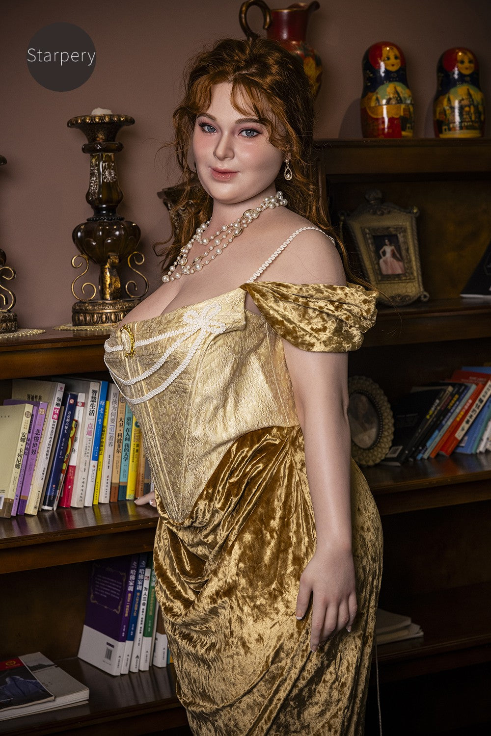 Ivoire poupée sexuelle (Starpery 161 cm H-cup TPE+Silicone)