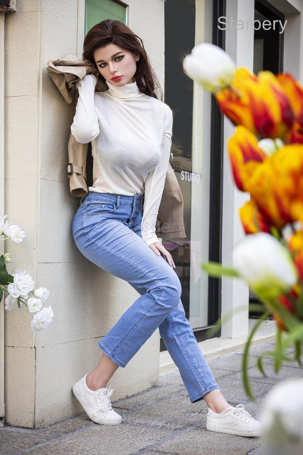 Christine poupée sexuelle (Starpery 171 cm bonnet D TPE+Silicone)