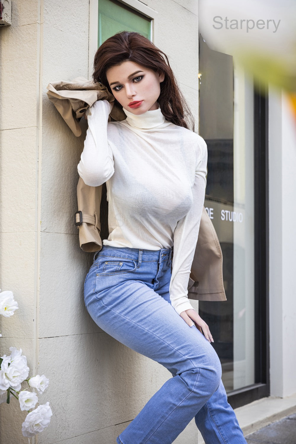 Christine poupée sexuelle (Starpery 171 cm bonnet D TPE+Silicone)