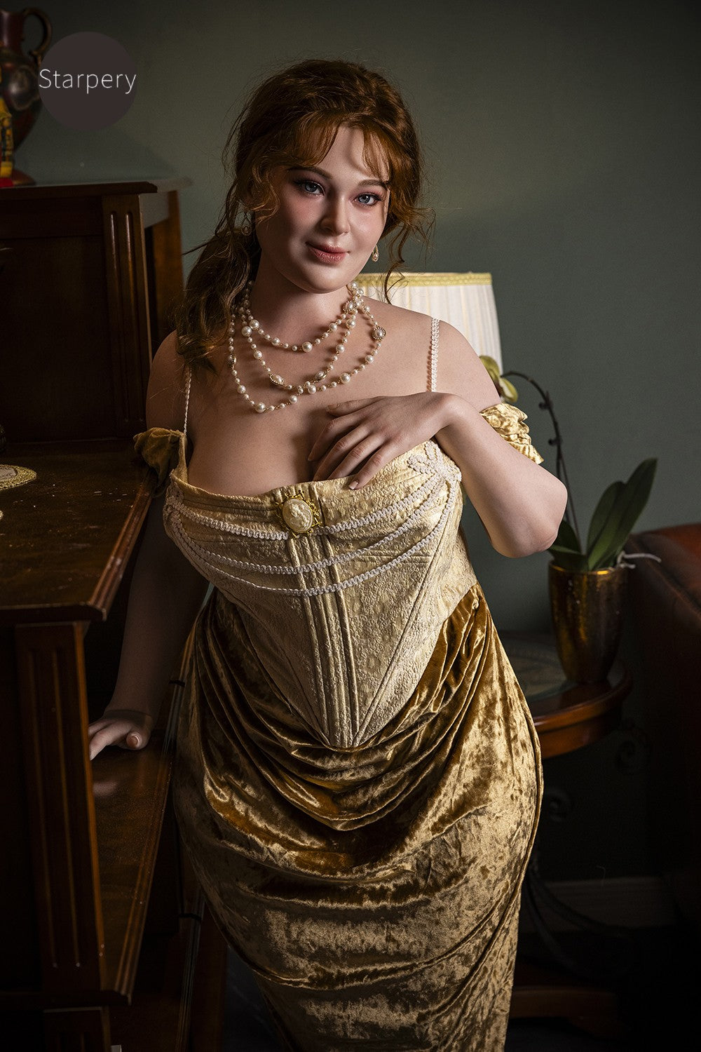 Ivoire poupée sexuelle (Starpery 161 cm H-cup TPE+Silicone)