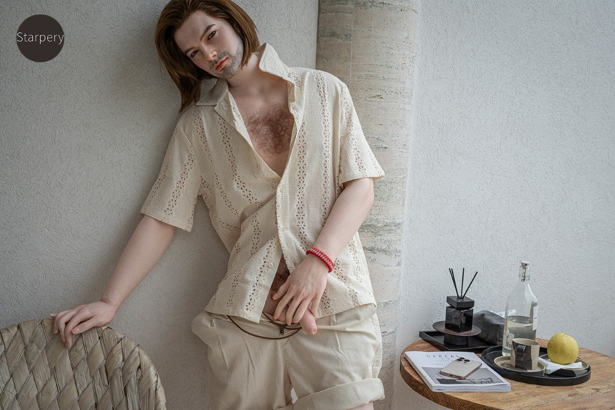 César mâle poupée sexuelle (Starpery 180 cm en silicone)