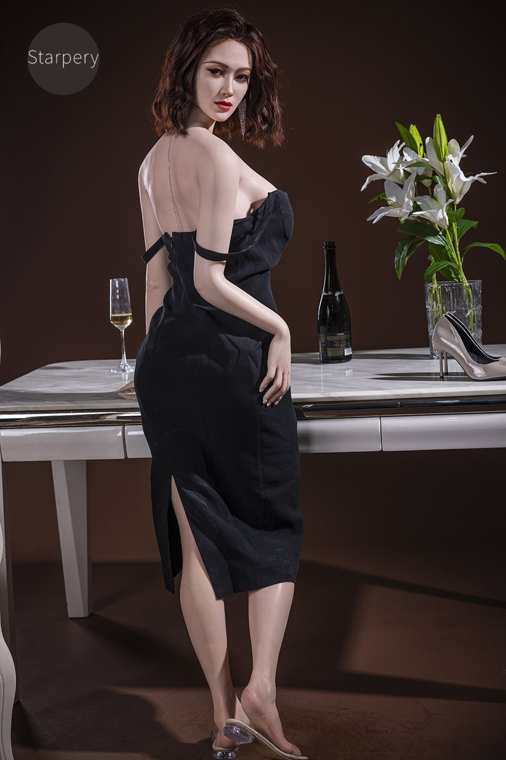 Baochaï poupée sexuelle (Starpery Bonnet G 165 cm TPE+Silicone)