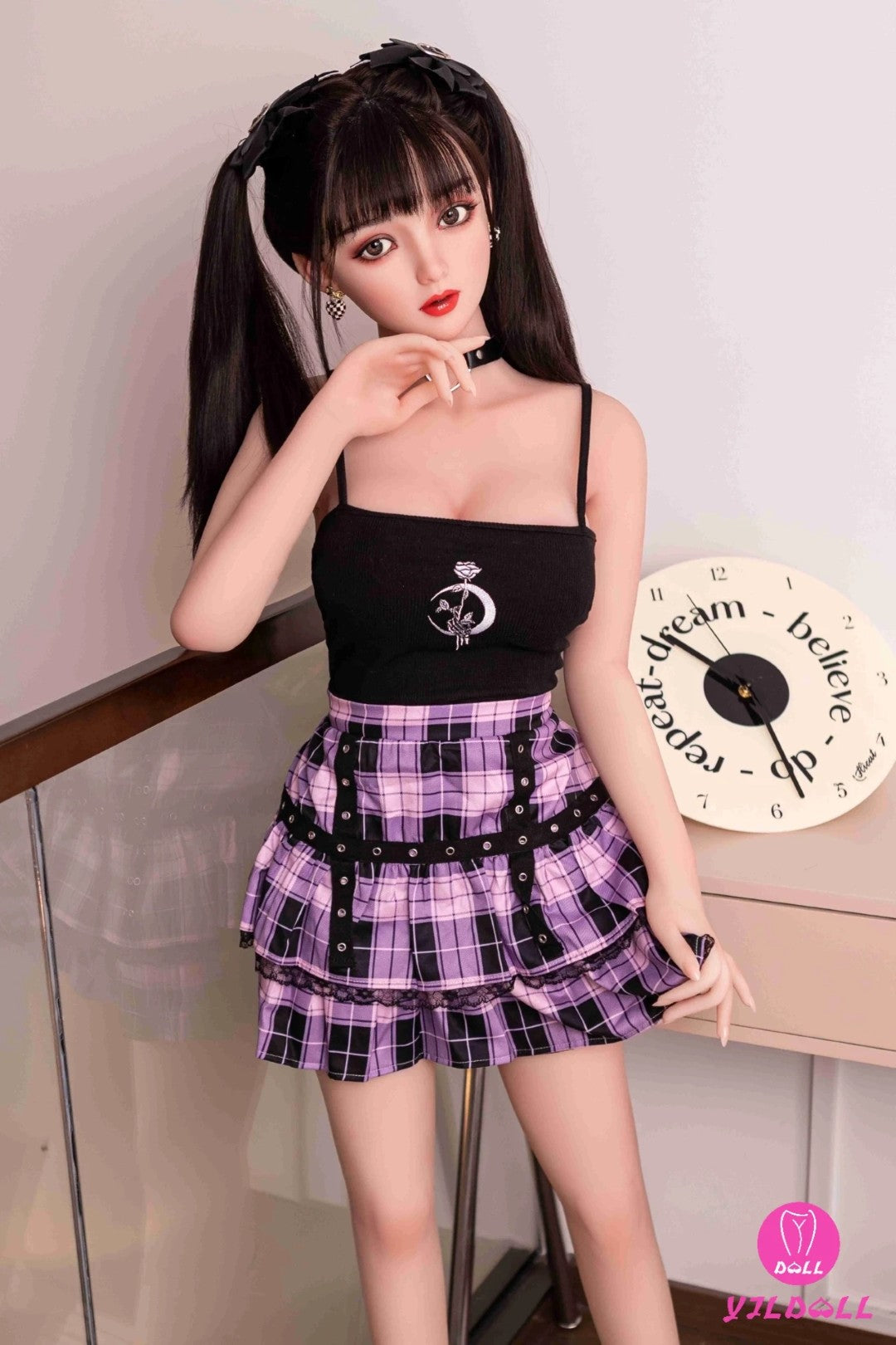 Jaylah poupée sexuelle (YJL Doll 148 cm D-Cup # 375 TPE + Silicone)
