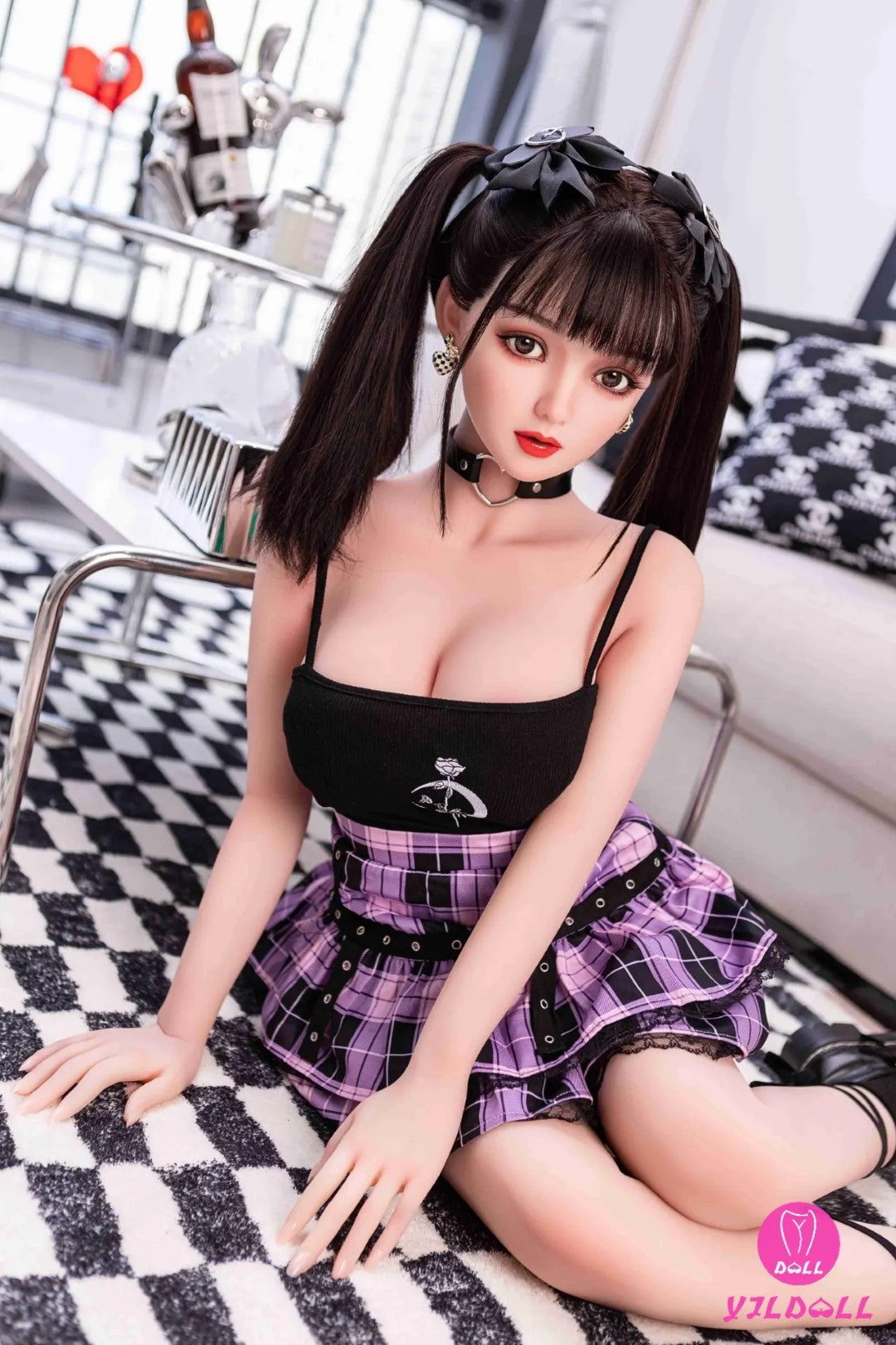 Jaylah poupée sexuelle (YJL Doll 148 cm D-Cup # 375 TPE + Silicone)