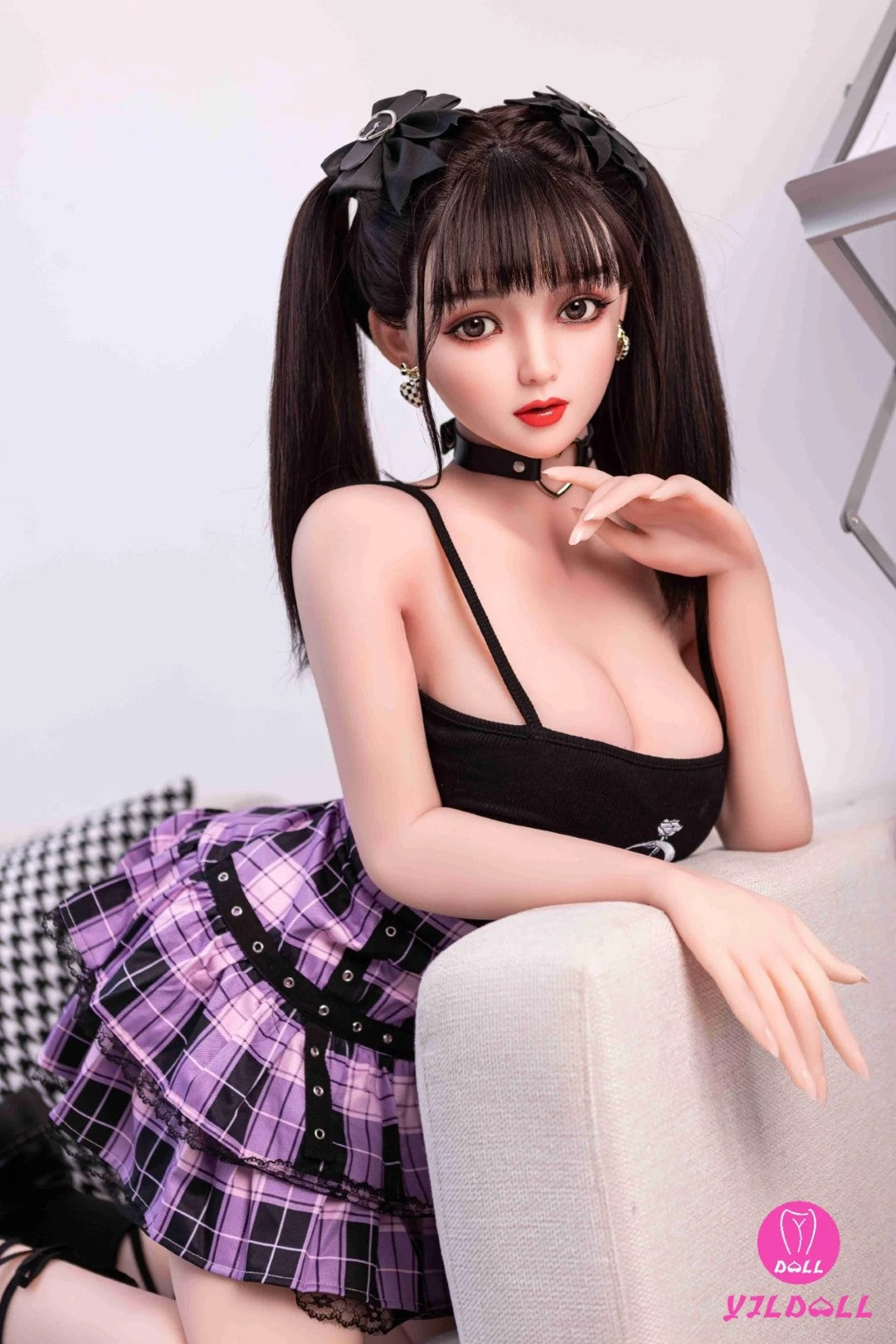Jaylah poupée sexuelle (YJL Doll 148 cm D-Cup # 375 TPE + Silicone)