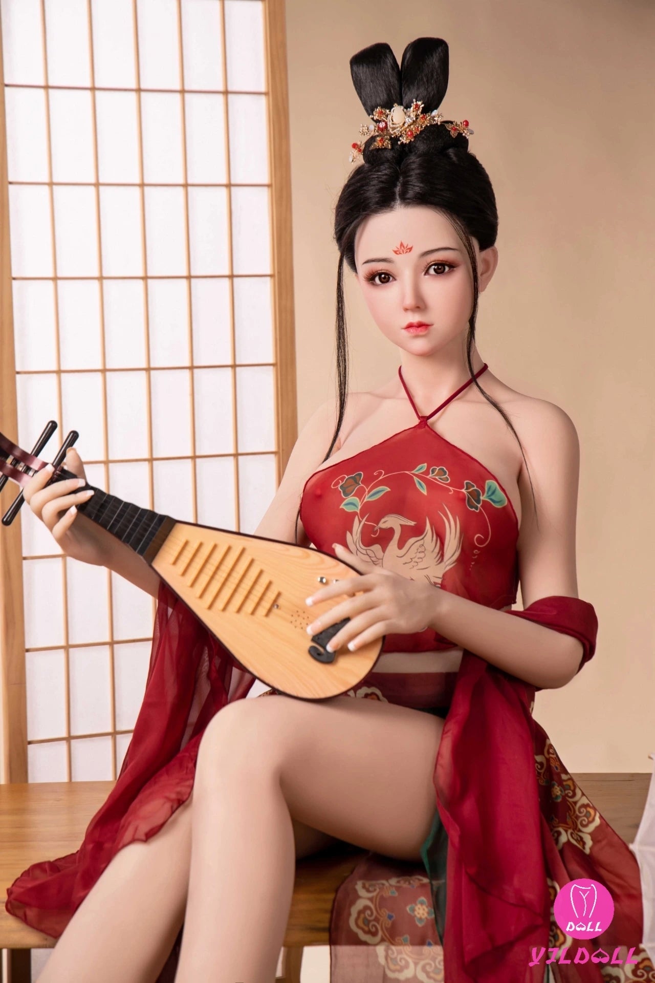 Livie poupée sexuelle (YJL Doll Bonnet D 148 cm #441 TPE+Silicone)