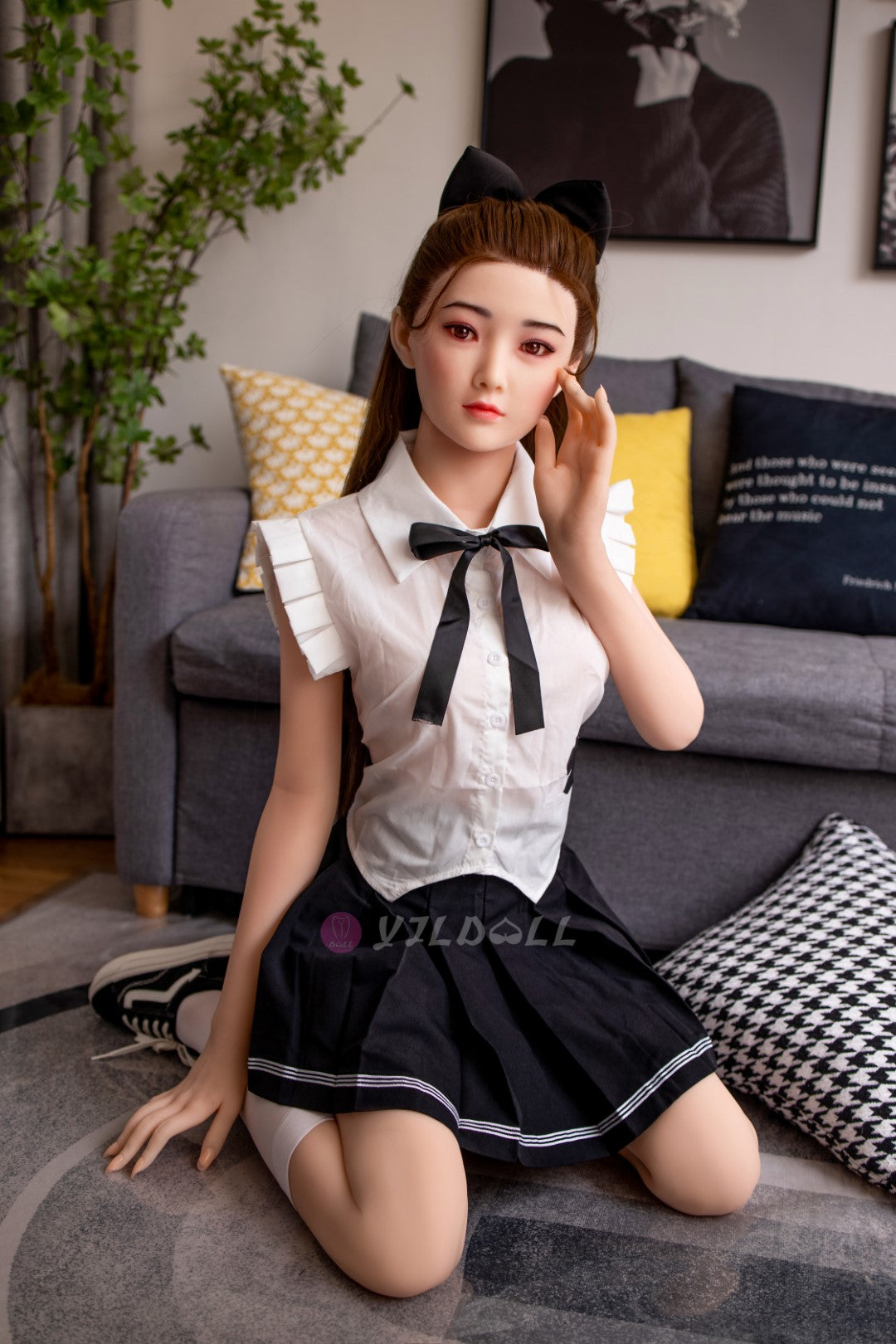 Kalpana poupée sexuelle (YJL Doll Bonnet D 160 cm #890 TPE+Silicone)
