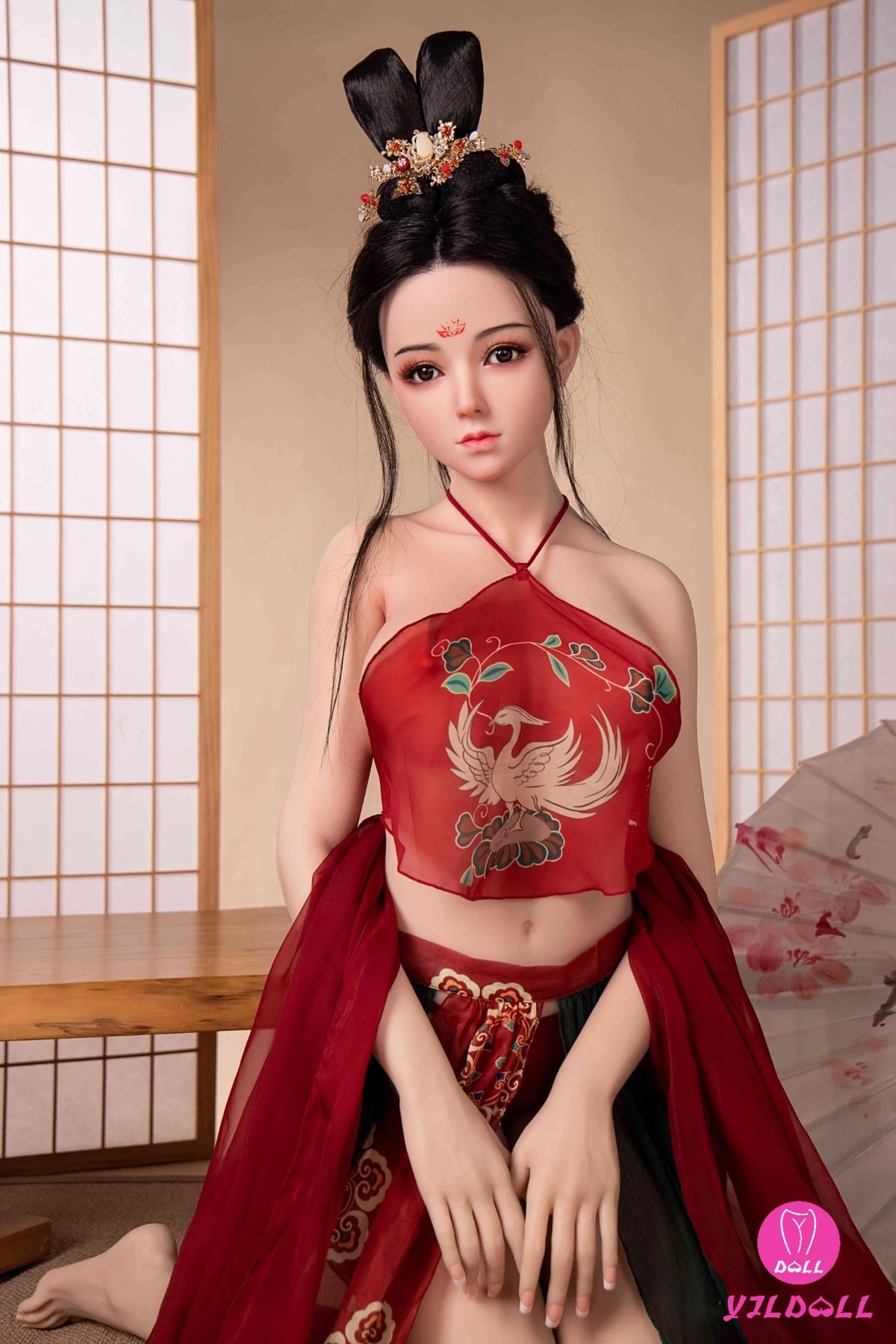 Livie poupée sexuelle (YJL Doll Bonnet D 148 cm #441 TPE+Silicone)