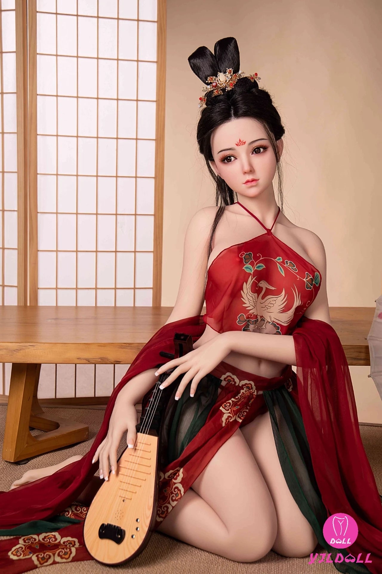 Livie poupée sexuelle (YJL Doll Bonnet D 148 cm #441 TPE+Silicone)