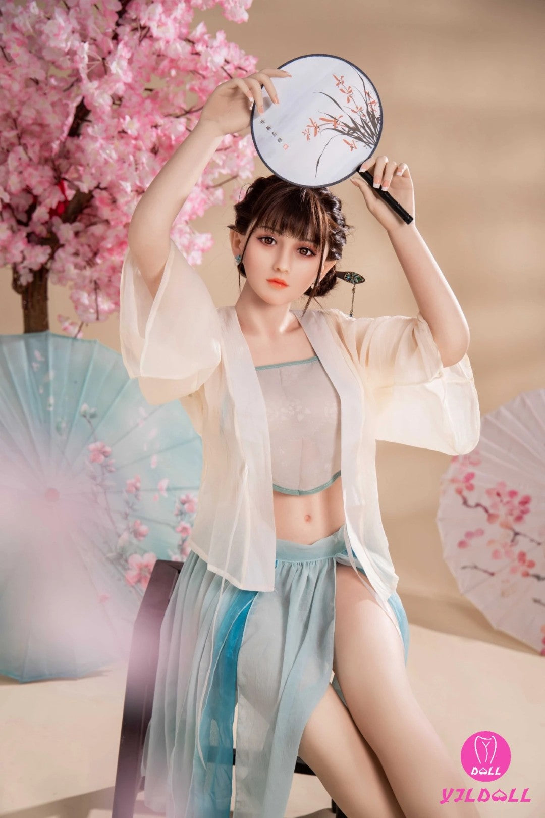 Zahra poupée sexuelle (YJL Doll 165 cm D-CUP # 262 TPE + Silicone)