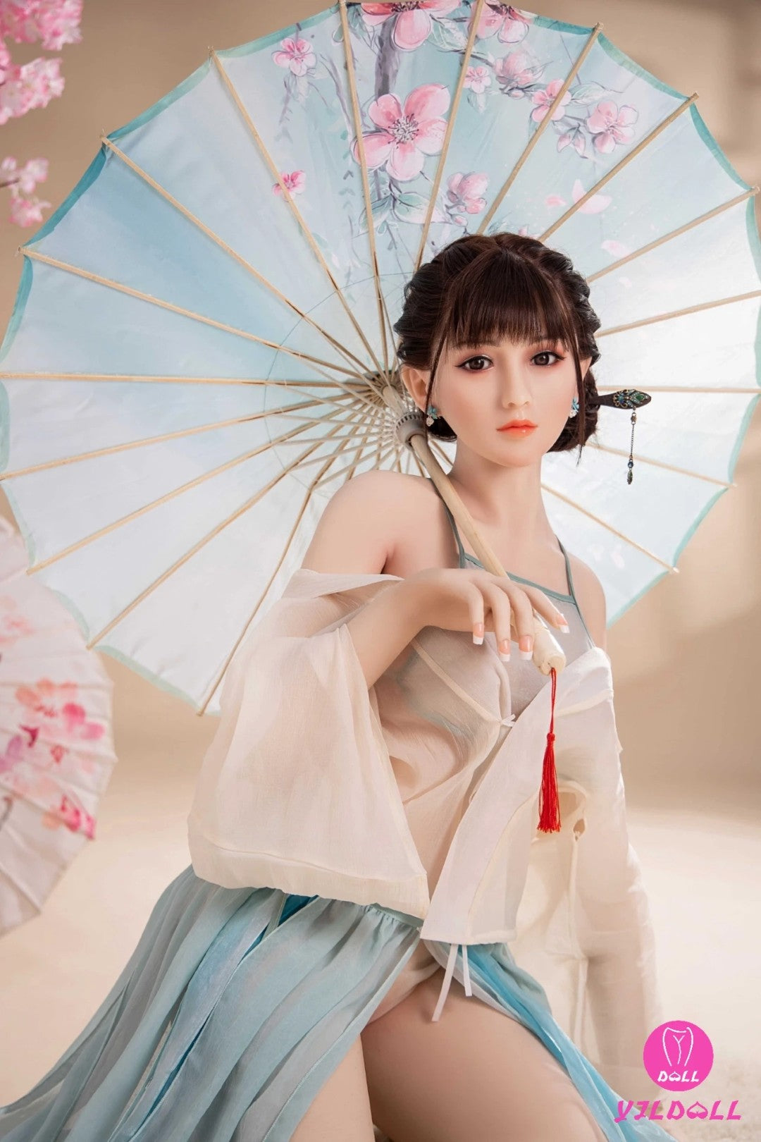 Zahra poupée sexuelle (YJL Doll Bonnet D 165 cm #262 TPE+Silicone)