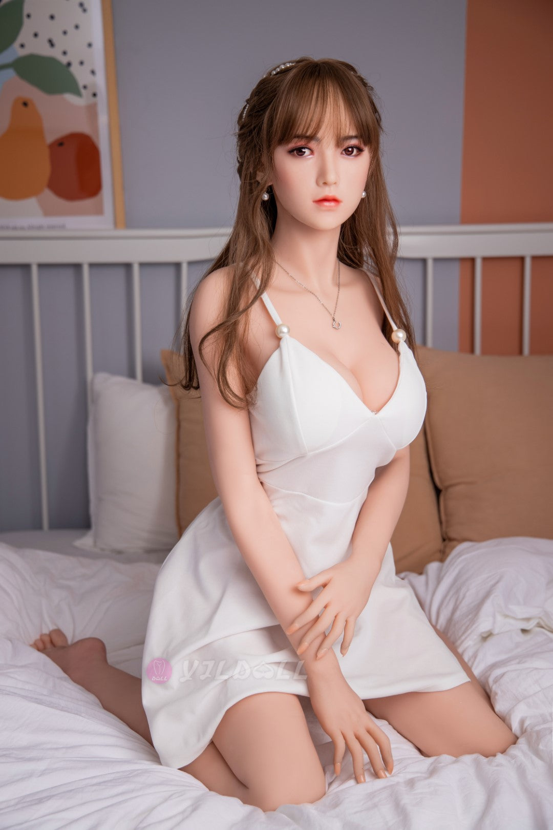Huang Yan poupée sexuelle (YJL Doll Bonnet D 170 cm #804 TPE+Silicone)