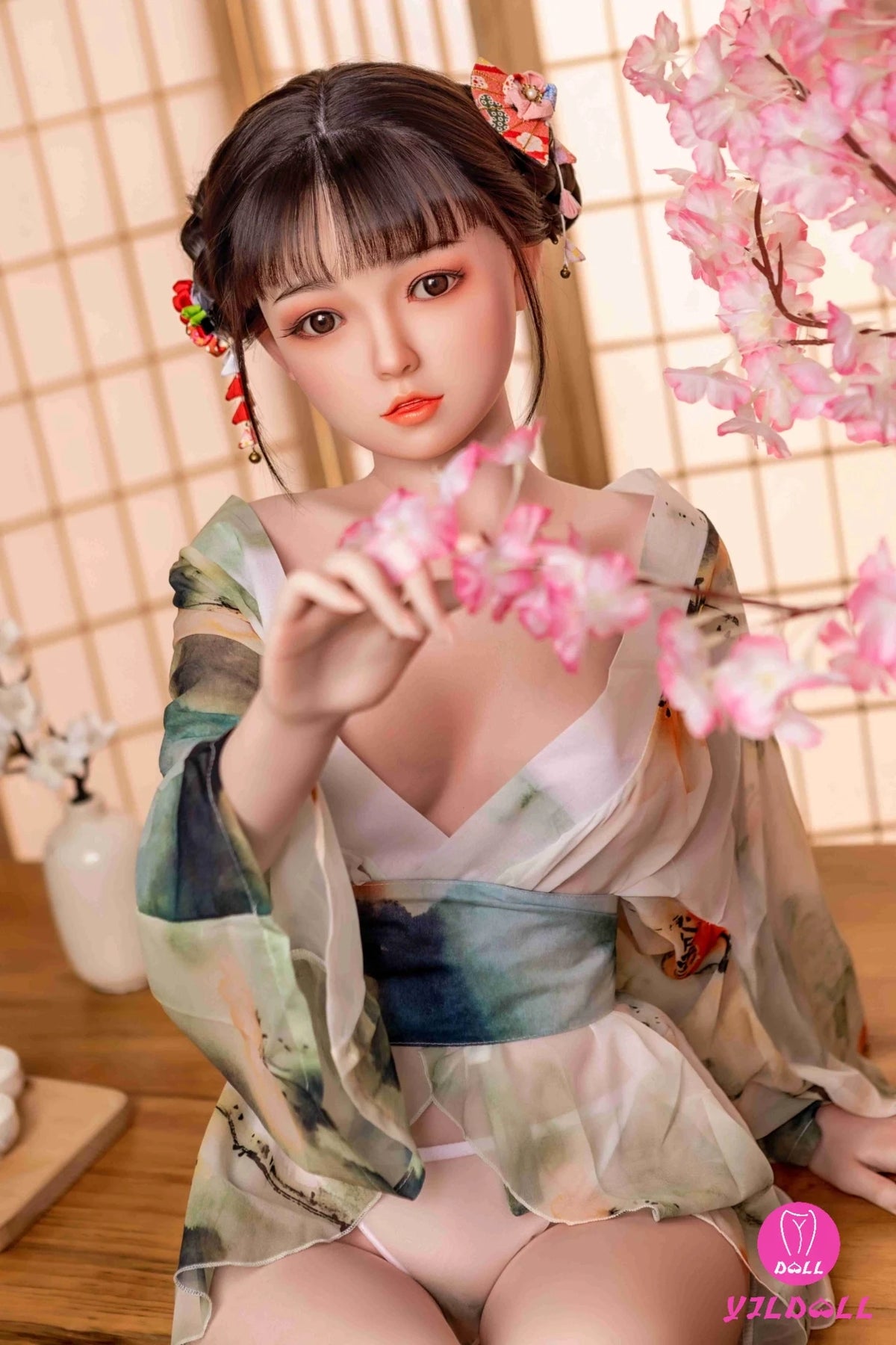 Anya poupée sexuelle (YJL Doll Bonnet C 148 cm #339 TPE+Silicone)