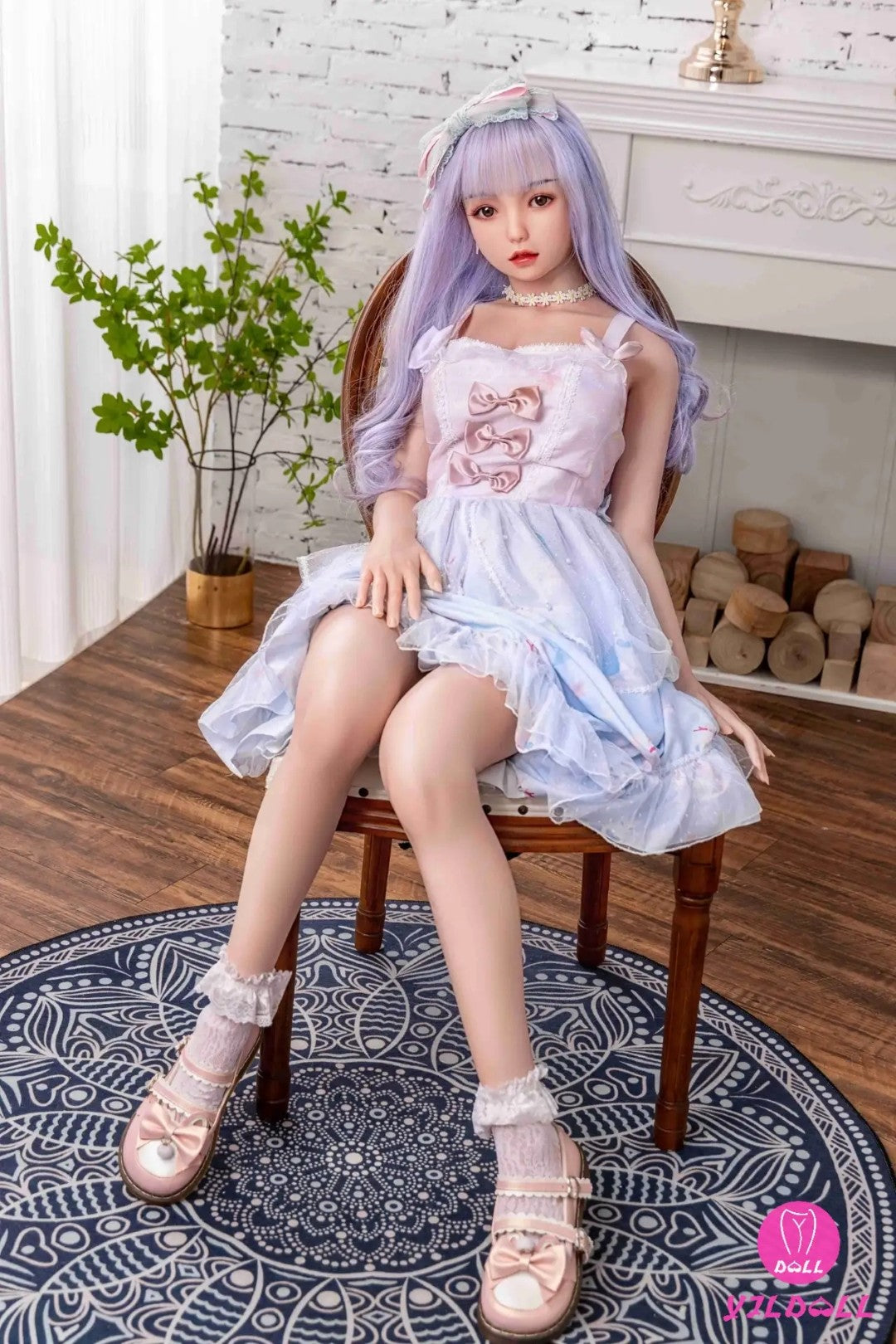 Coraline poupée sexuelle (YJL Doll Bonnet D 148 cm #358 TPE+Silicone)
