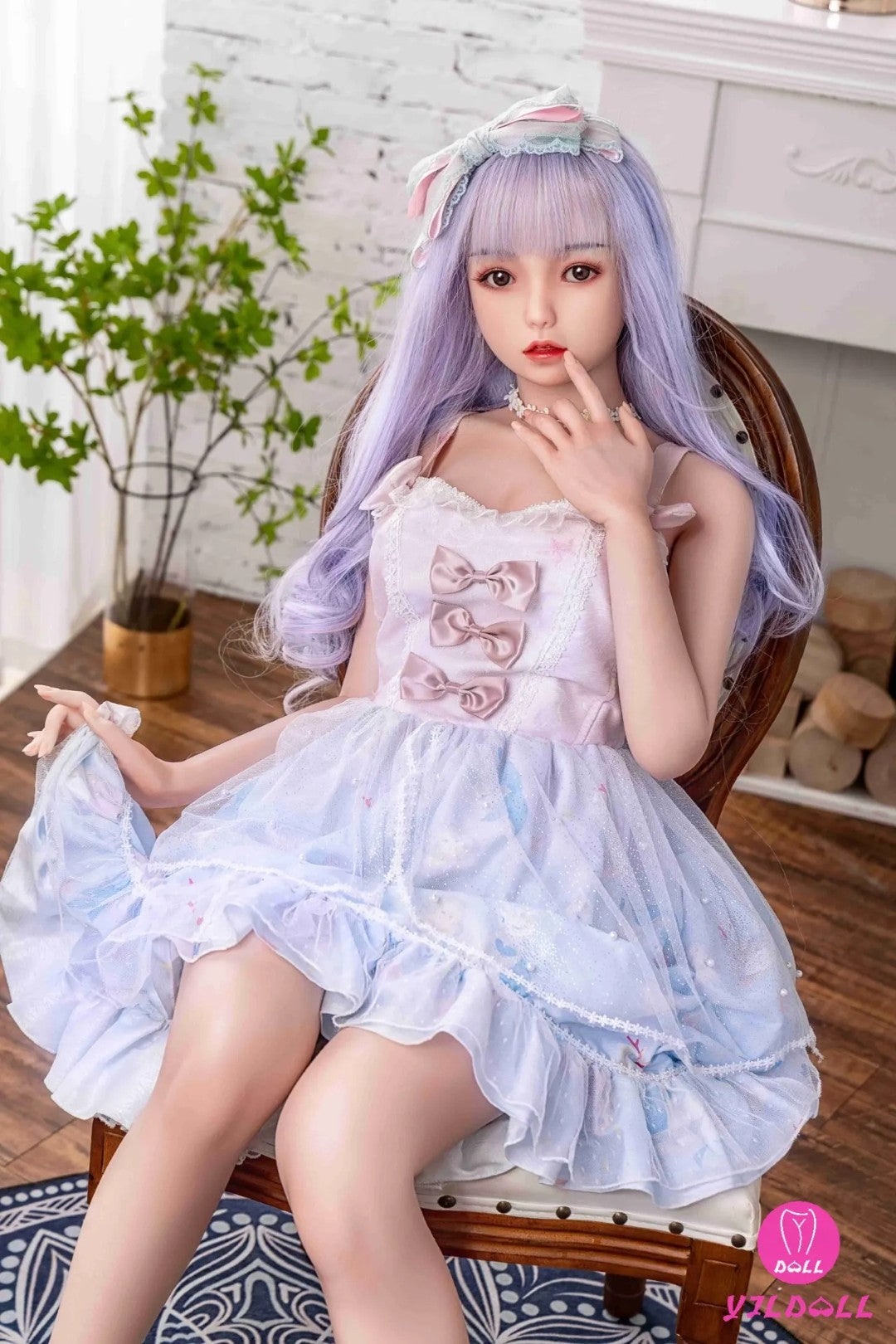 Coraline poupée sexuelle (YJL Doll Bonnet D 148 cm #358 TPE+Silicone)