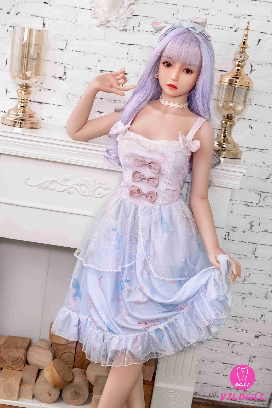 Coraline poupée sexuelle (YJL Doll Bonnet D 148 cm #358 TPE+Silicone)