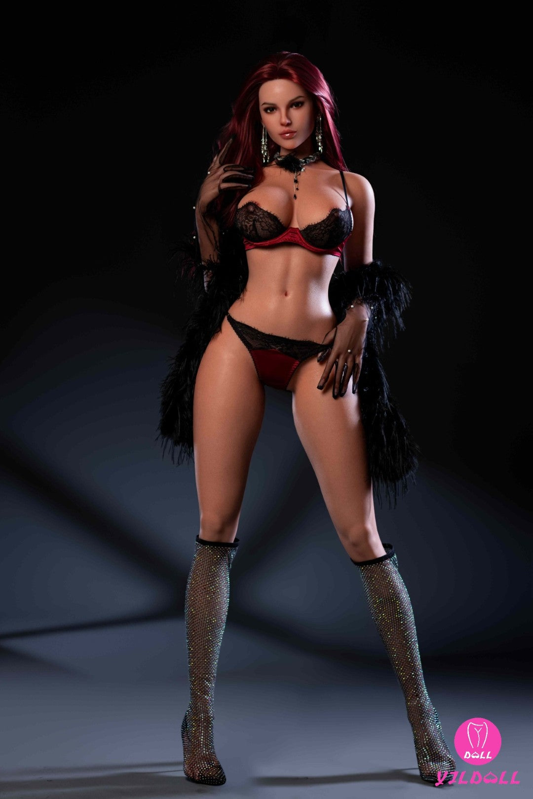 Cynthia poupée sexuelle (YJL Doll 169cm D-Kupa # 126 Silicone Pro)