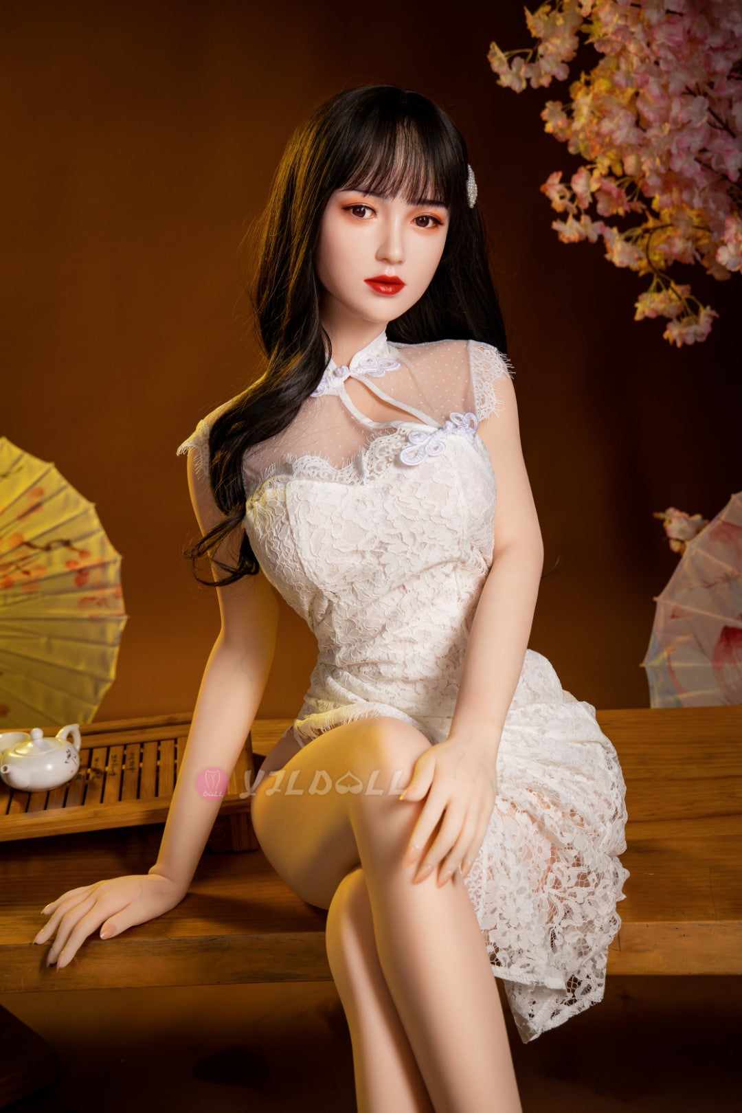 Li-Hua poupée sexuelle (YJL Doll Bonnet B 166 cm #826 TPE+Silicone)