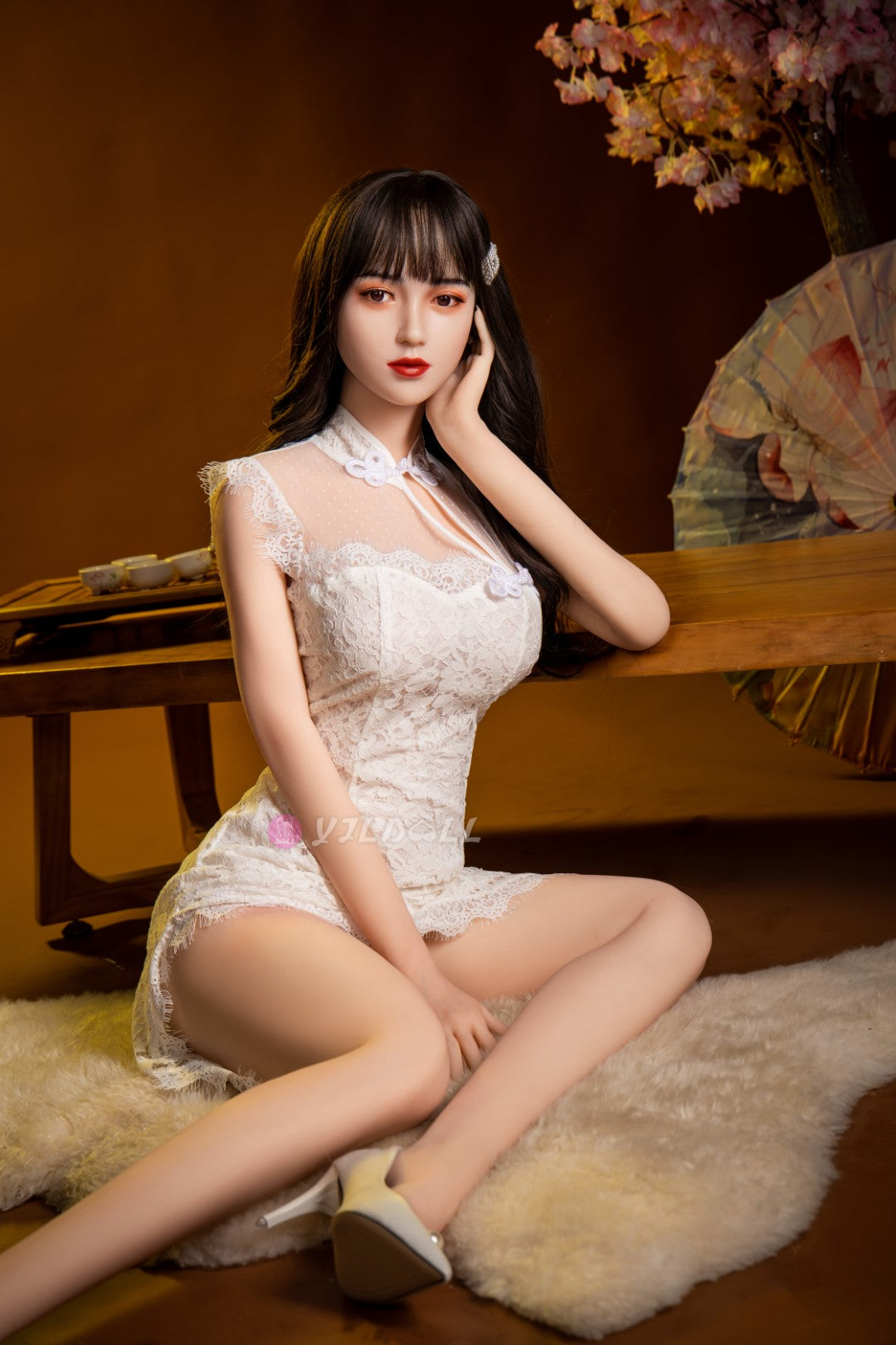 Li-Hua poupée sexuelle (YJL Doll Bonnet B 166 cm #826 TPE+Silicone)