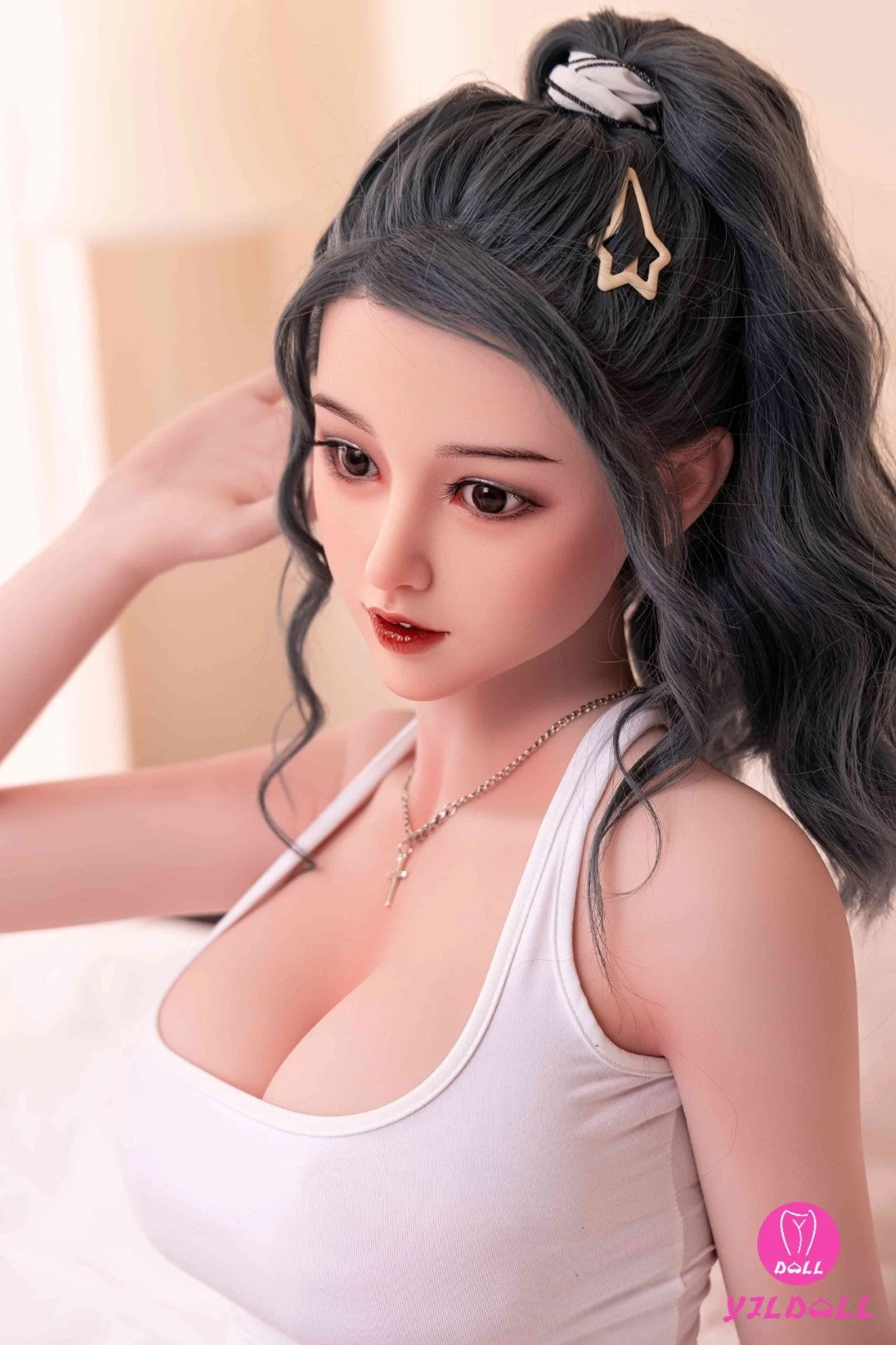 Harceler poupée sexuelle (YJL Doll 168cm E-Cup # 380 TPE + Silicone)